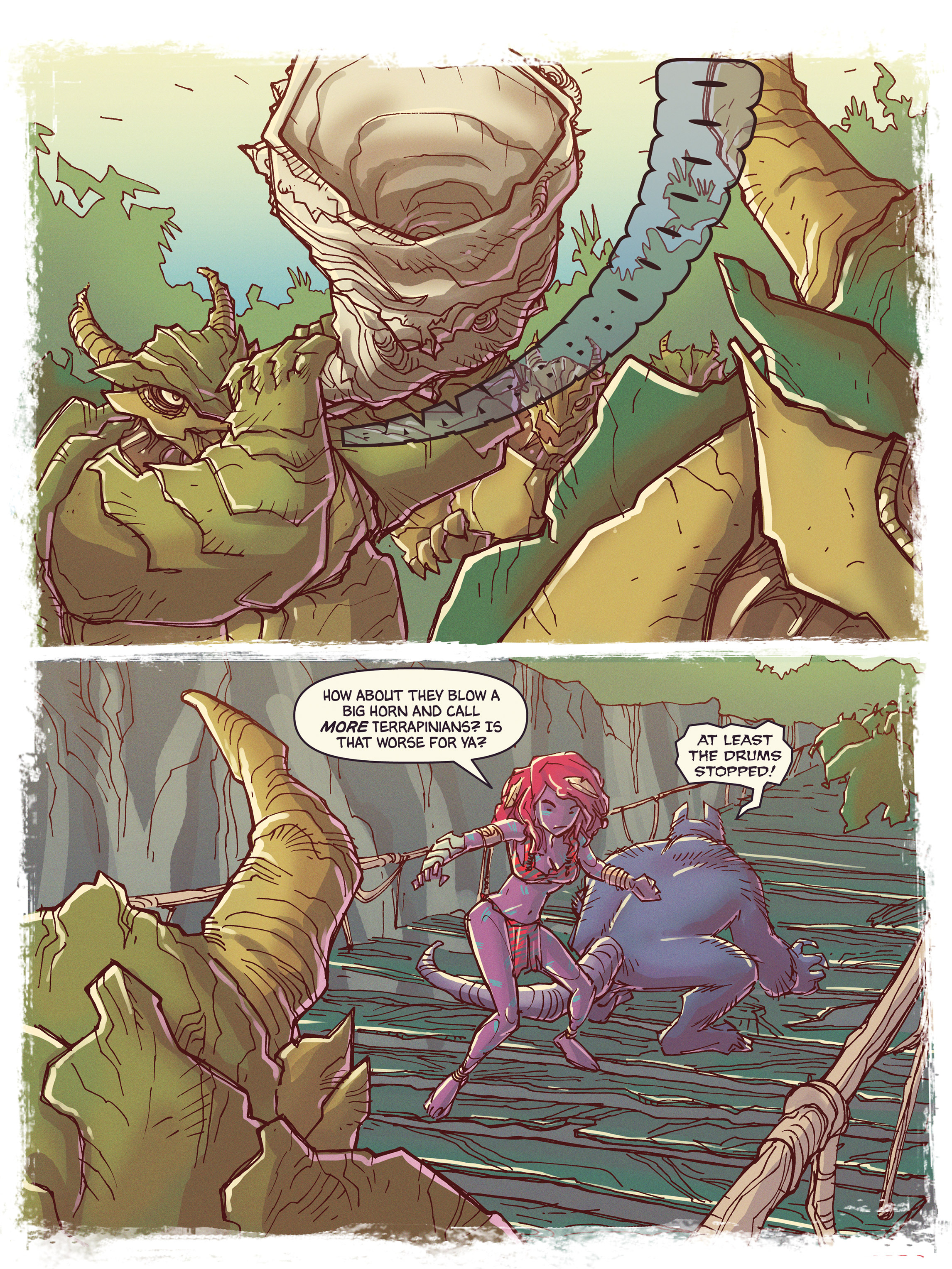 Read online Kyrra: Alien Jungle Girl comic -  Issue #6 - 10