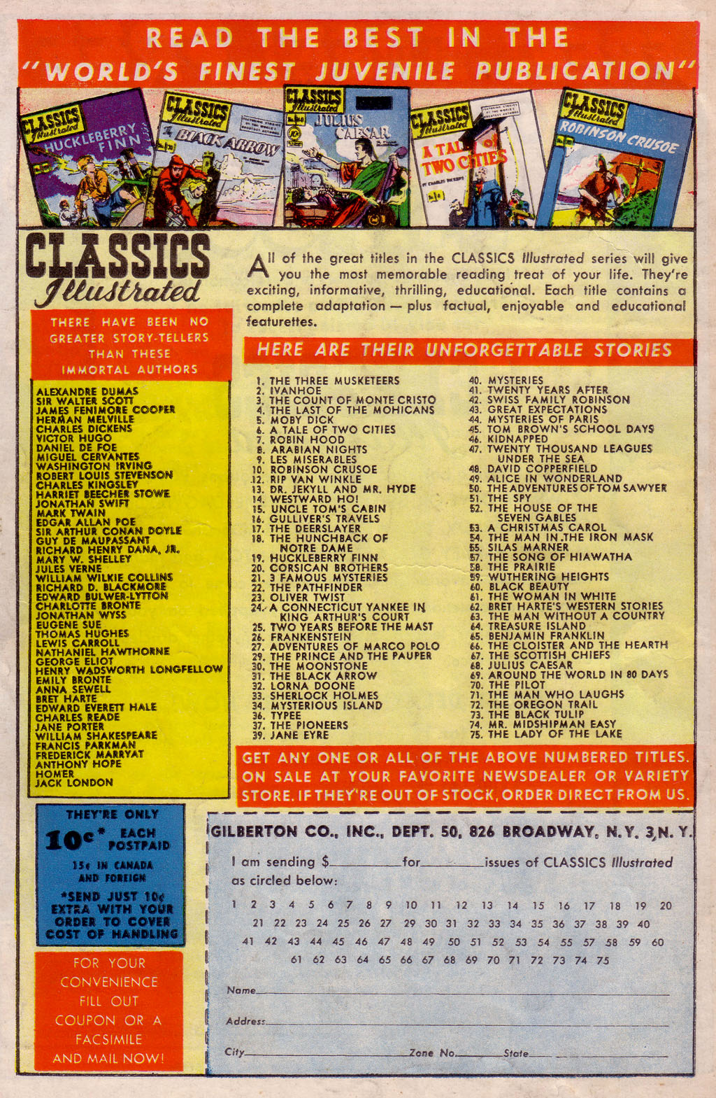 Read online Classics Illustrated comic -  Issue #73 - 52
