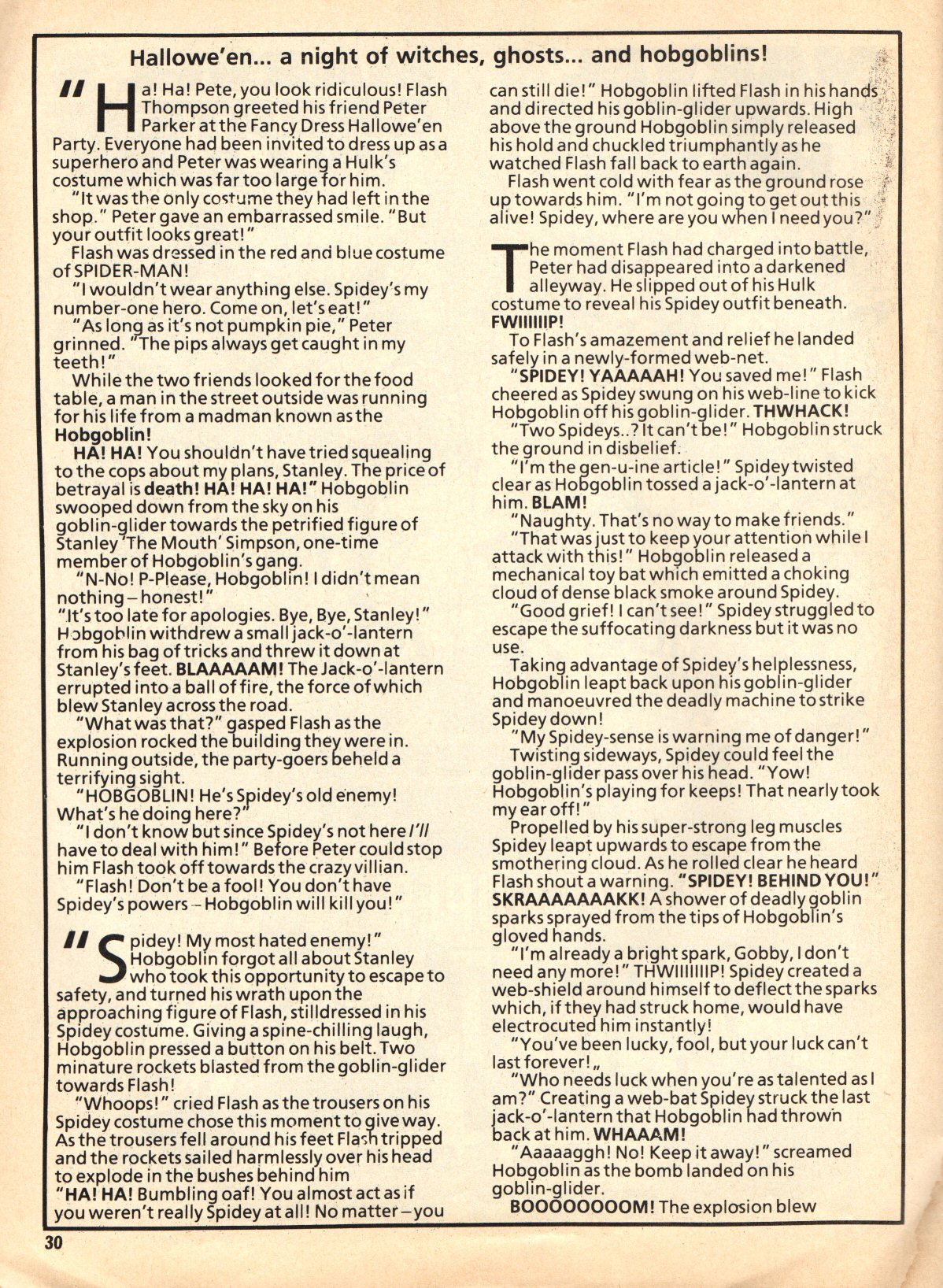 Read online Spidey Comic comic -  Issue #660 - 30