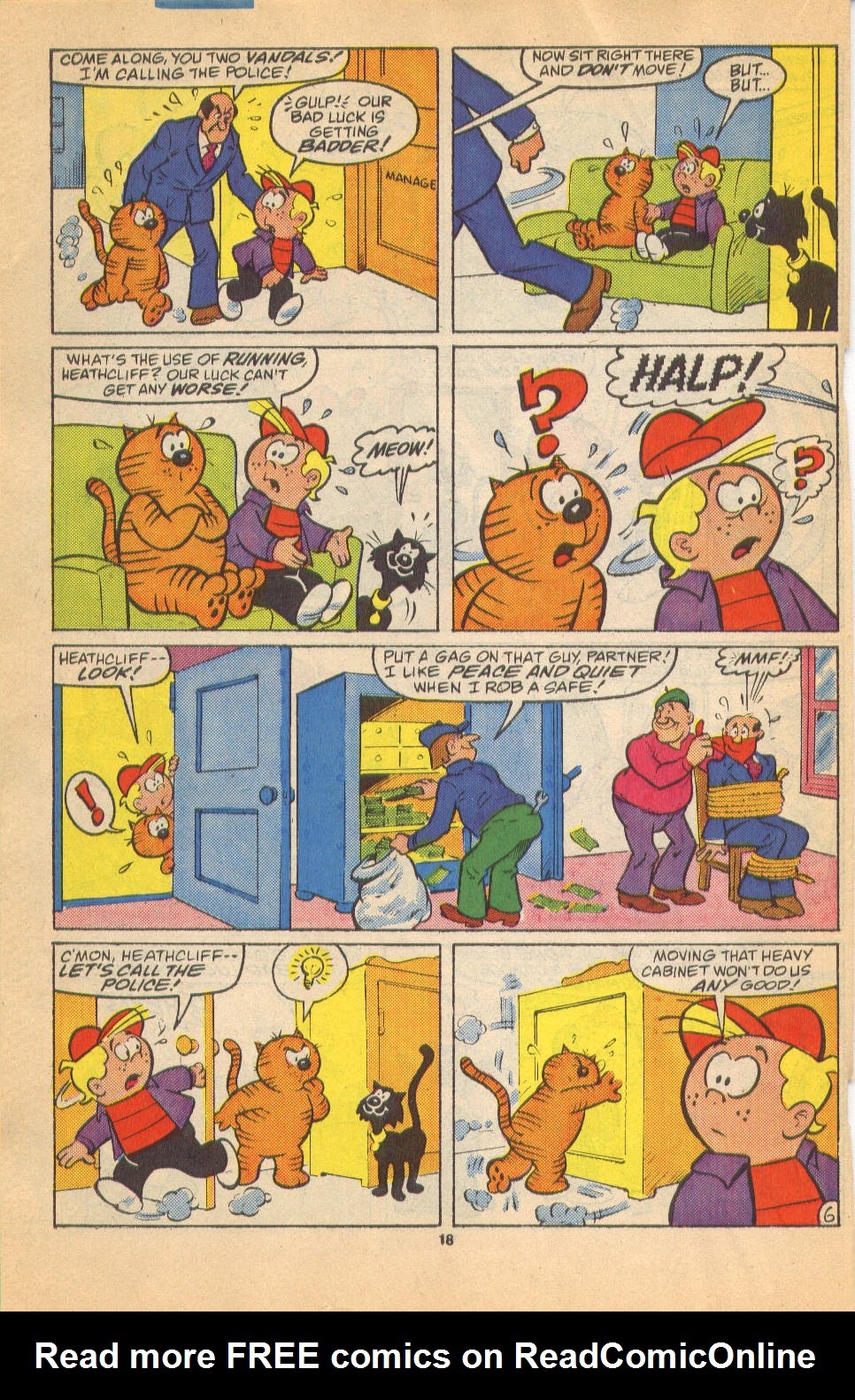 Read online Heathcliff's Funhouse comic -  Issue #10 - 15