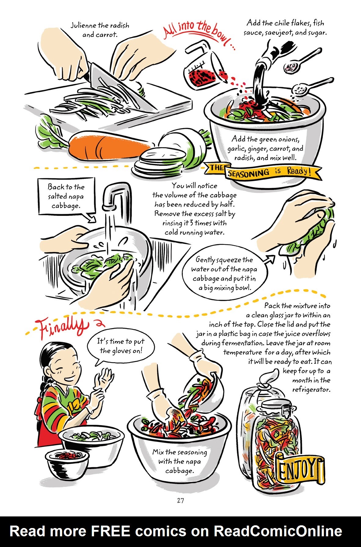 Read online Cook Korean! A Comic Book With Recipes comic -  Issue # TPB (Part 1) - 26