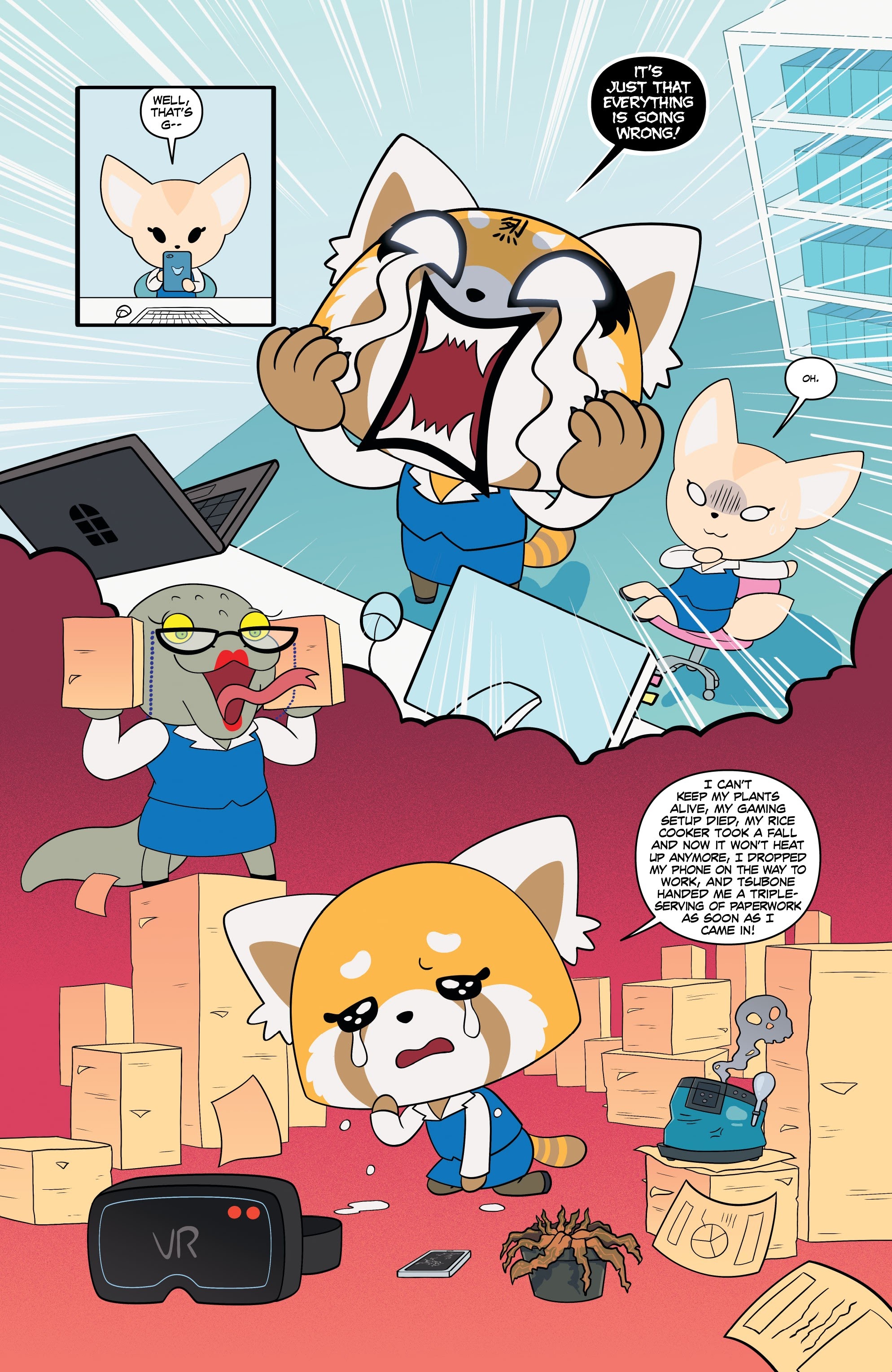 Read online Aggretsuko: Super Fun Special comic -  Issue # Full - 4