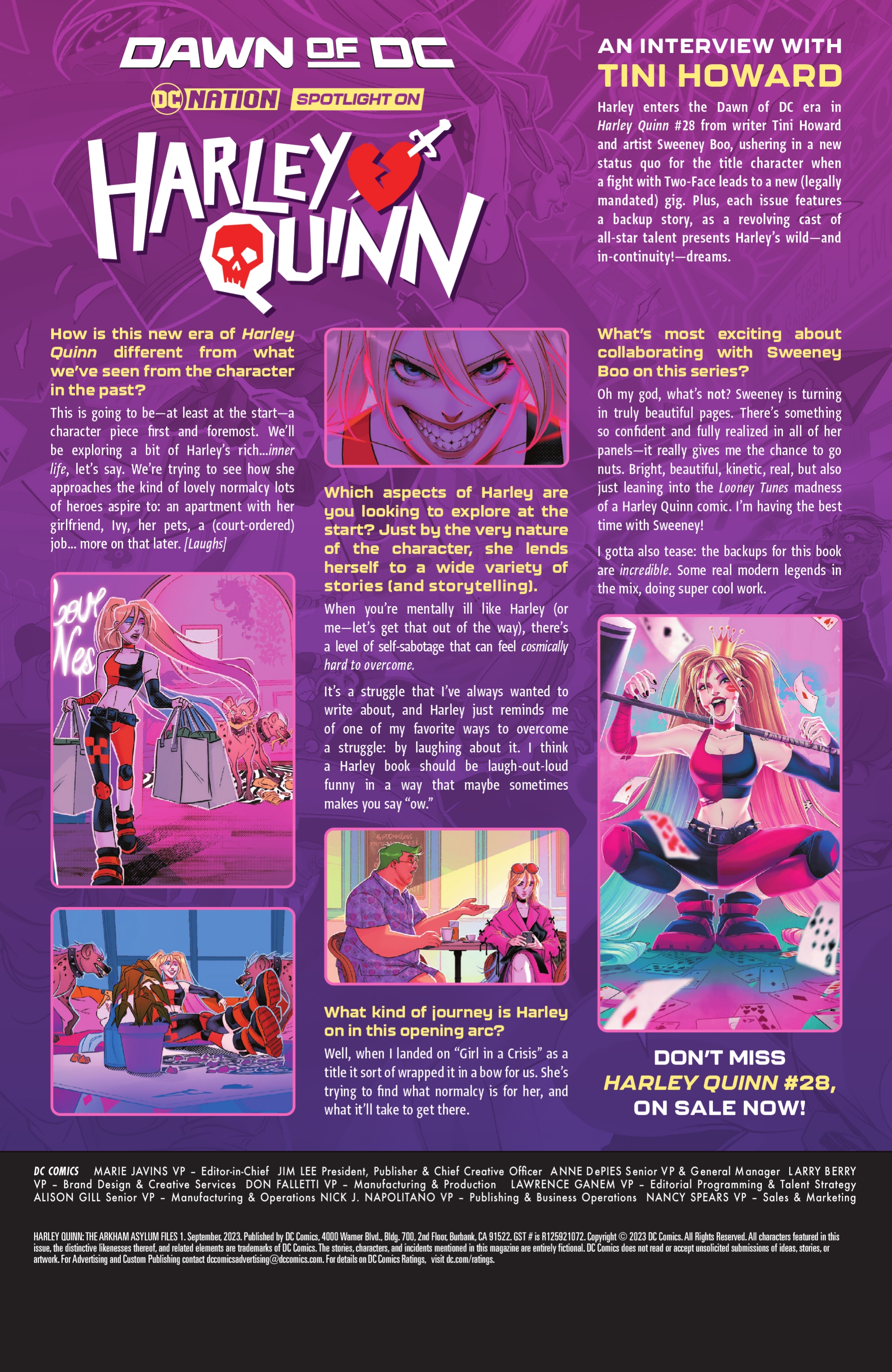 Read online Harley Quinn: The Arkham Asylum Files comic -  Issue #1 - 24