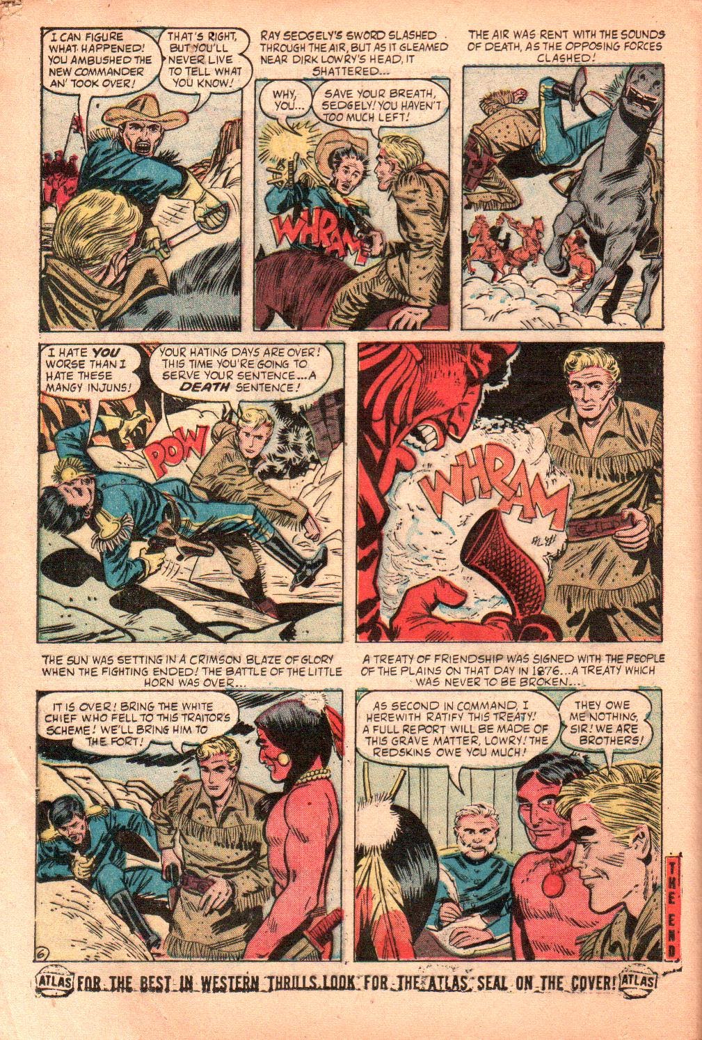 Read online Outlaw Fighters comic -  Issue #3 - 16