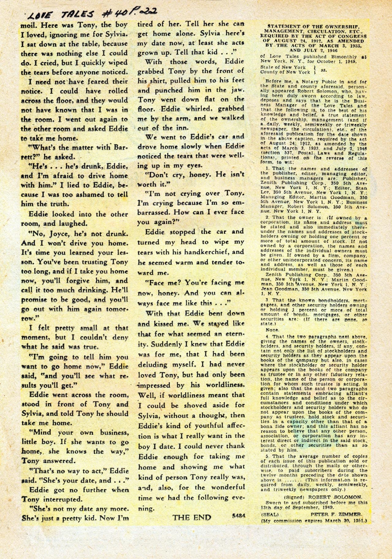 Read online Love Tales comic -  Issue #40 - 24