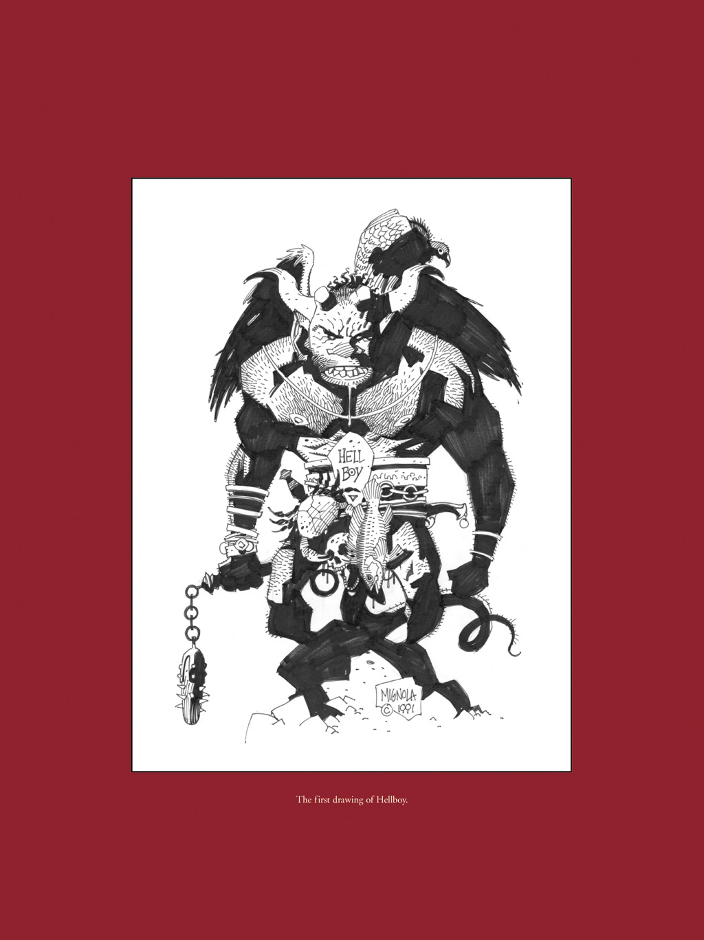 Read online The Art of Hellboy comic -  Issue # TPB - 10