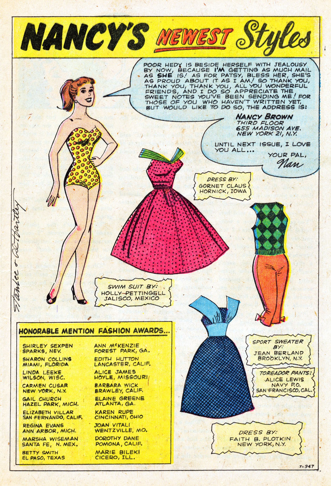 Read online Patsy and Hedy comic -  Issue #73 - 17