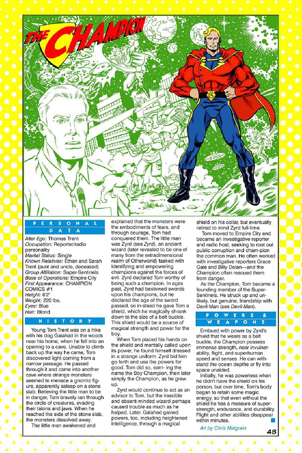 Read online The Art of Chris Malgrain comic -  Issue #3 - 41