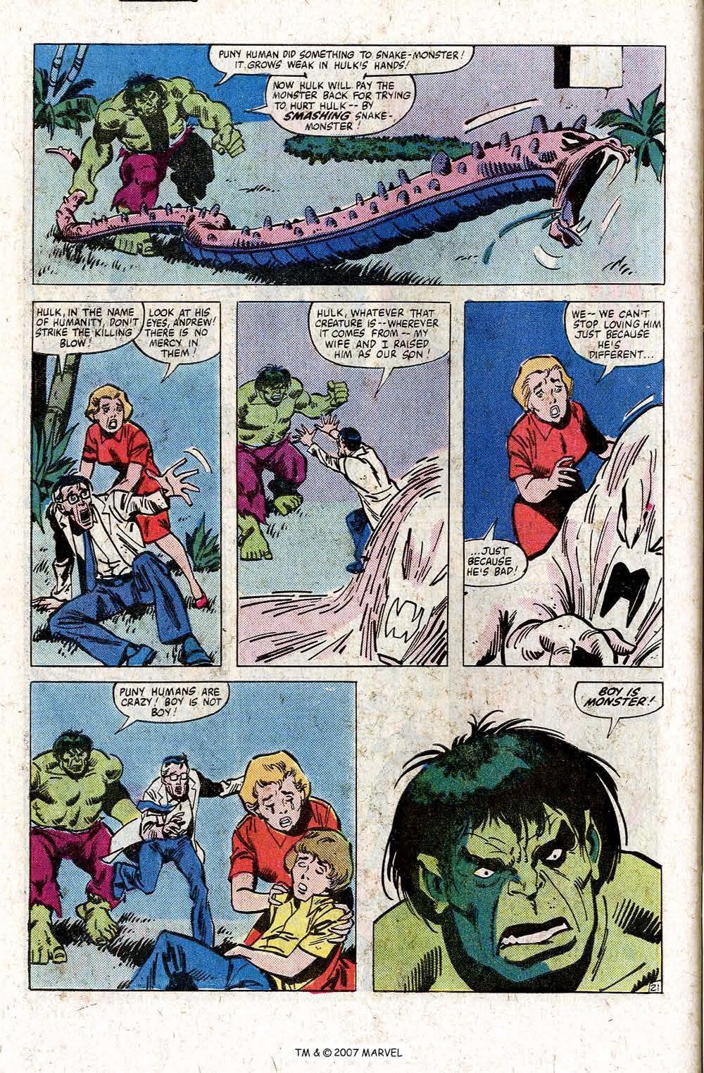 Read online The Incredible Hulk (1968) comic -  Issue #262 - 30