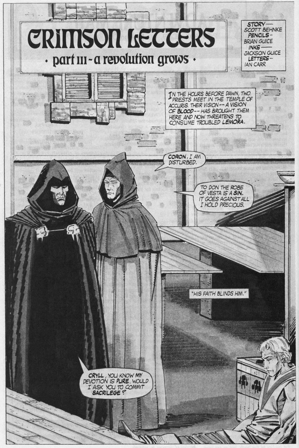 Read online Adventurers (1986) comic -  Issue #8 - 26
