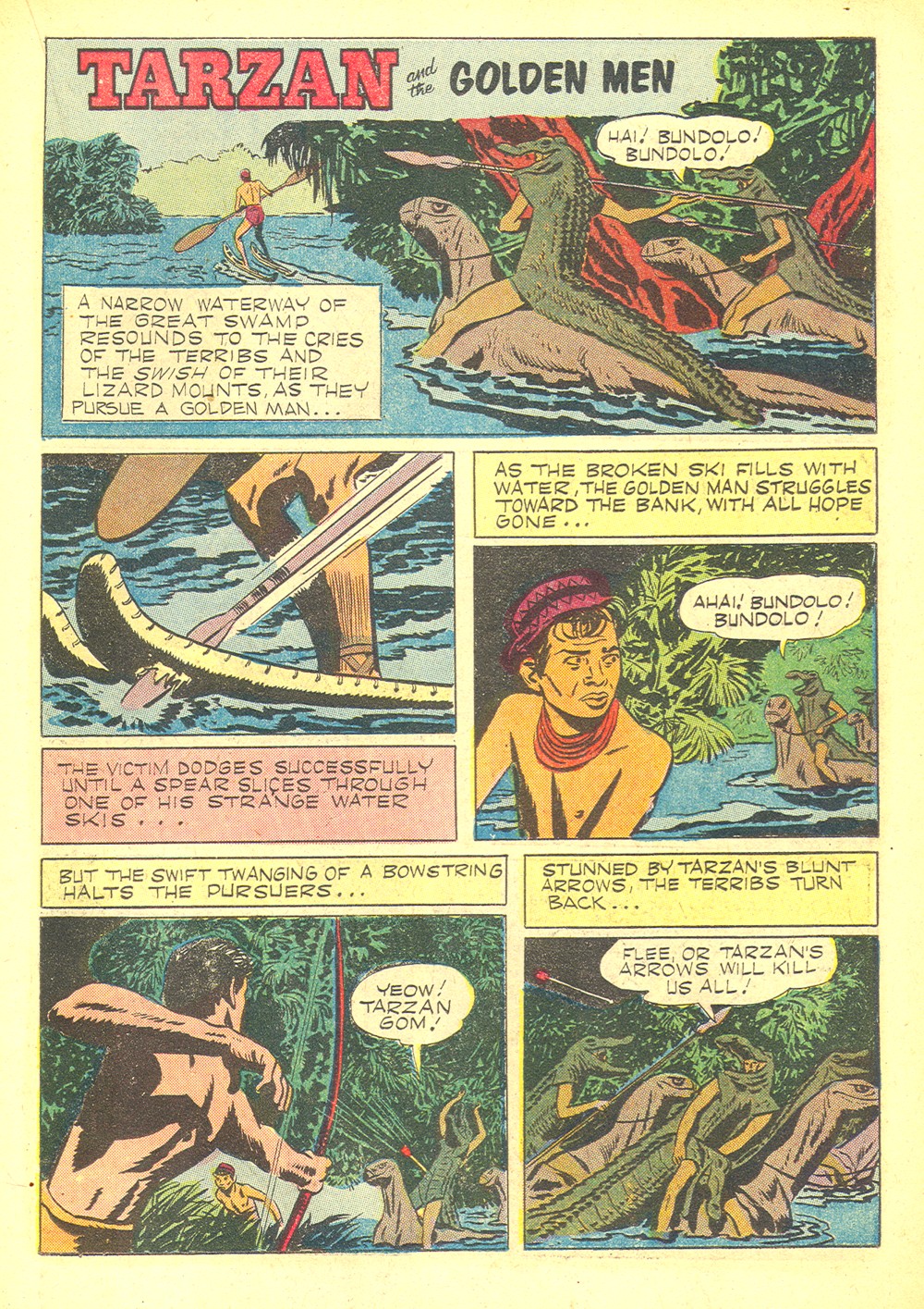 Read online Tarzan (1948) comic -  Issue #77 - 19