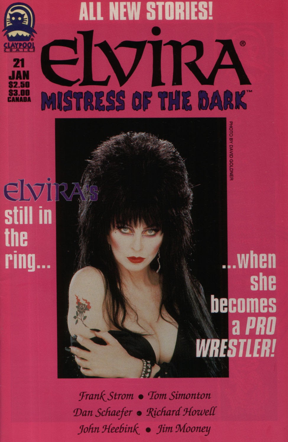 Read online Elvira, Mistress of the Dark comic -  Issue #21 - 1