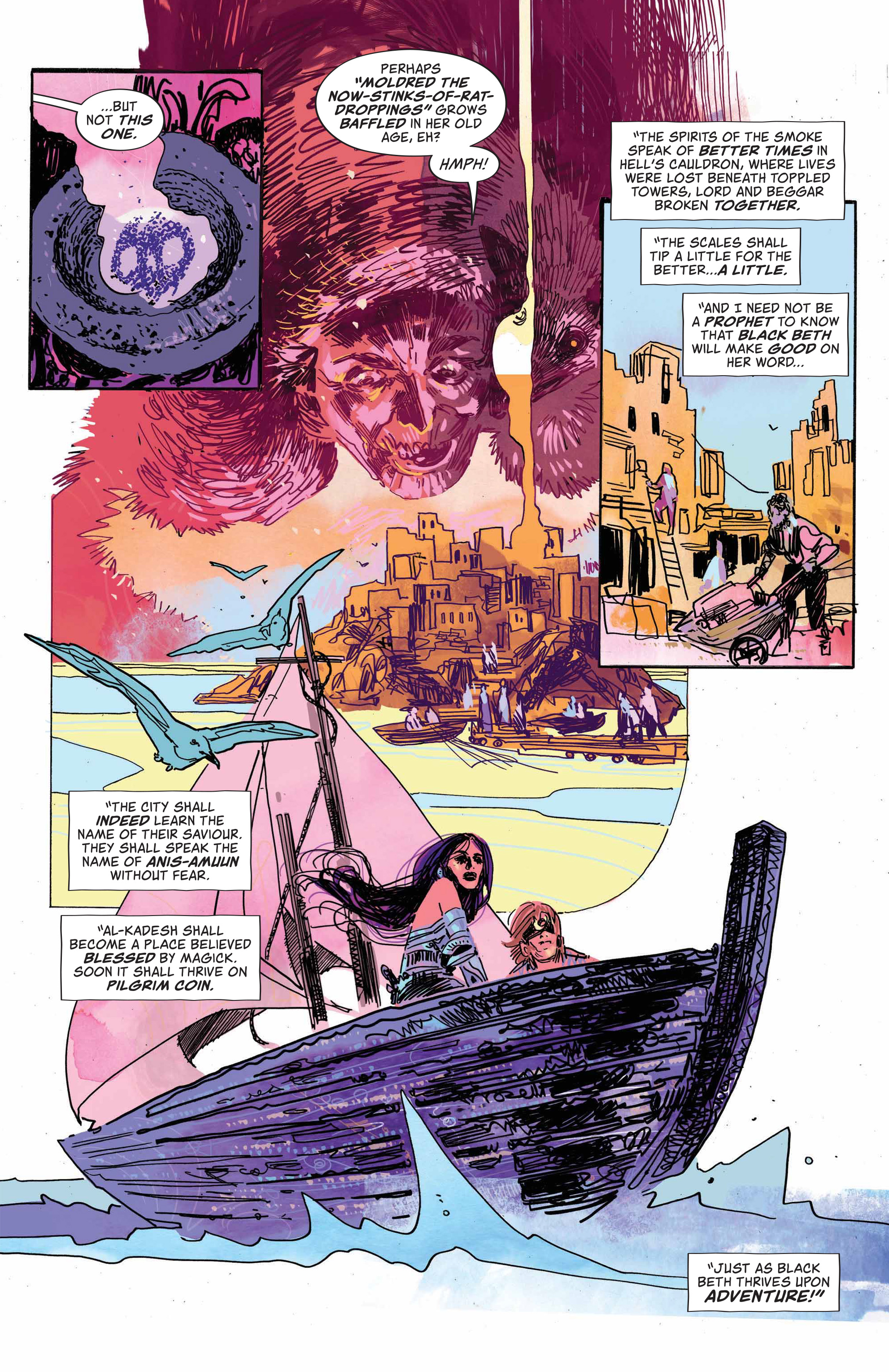 Read online Black Beth: Vengeance be thy name comic -  Issue # TPB - 77