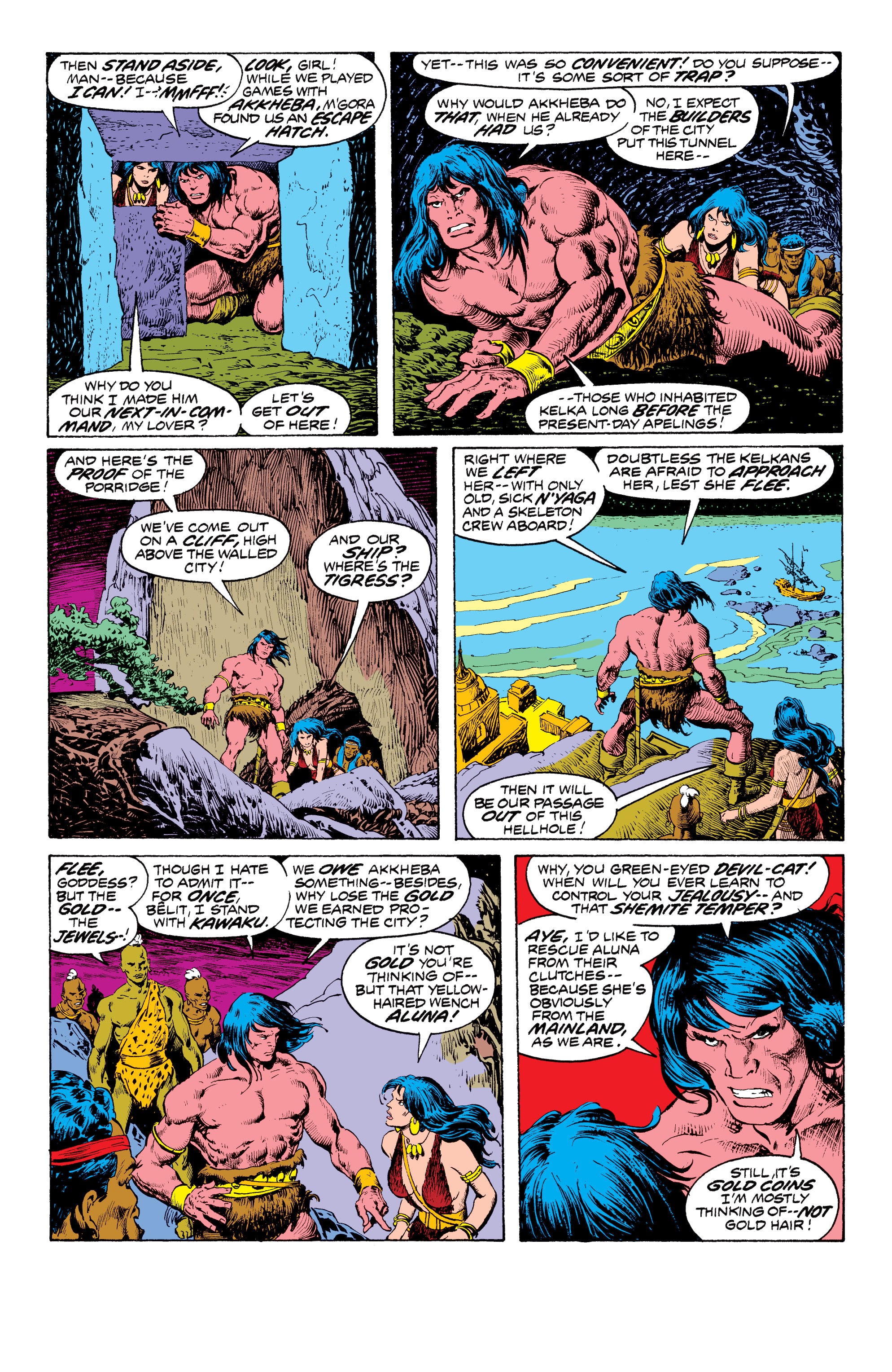 Read online Conan the Barbarian Epic Collection: The Original Marvel Years - Of Once and Future Kings comic -  Issue # TPB (Part 3) - 12