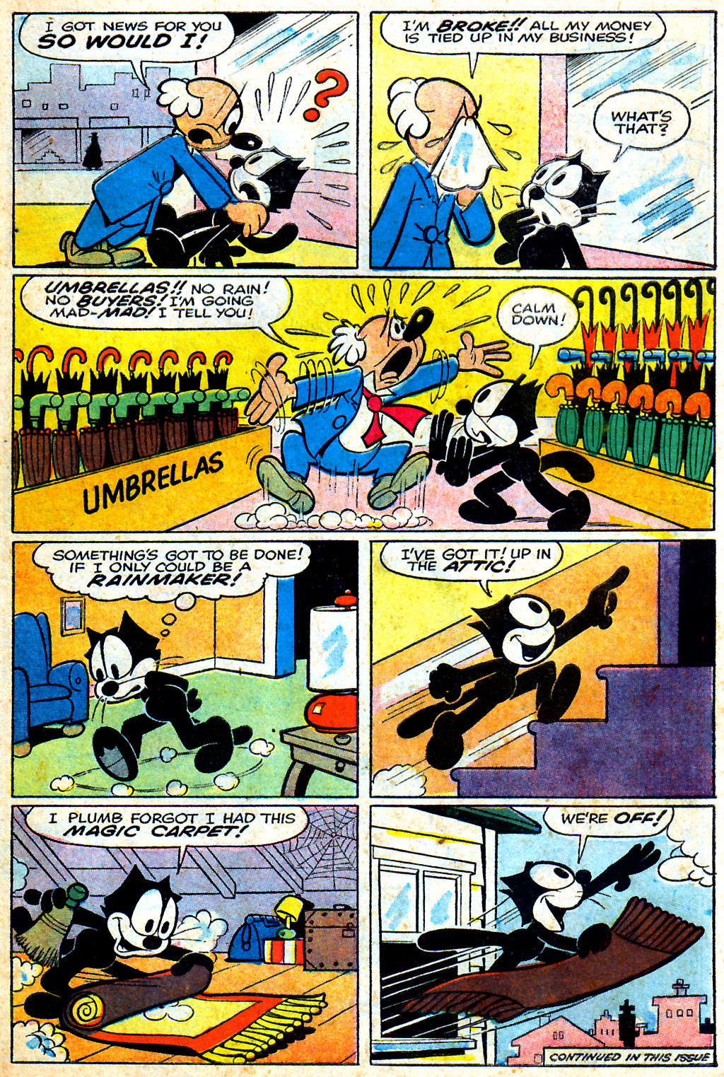 Read online Felix the Cat (1955) comic -  Issue #96 - 9