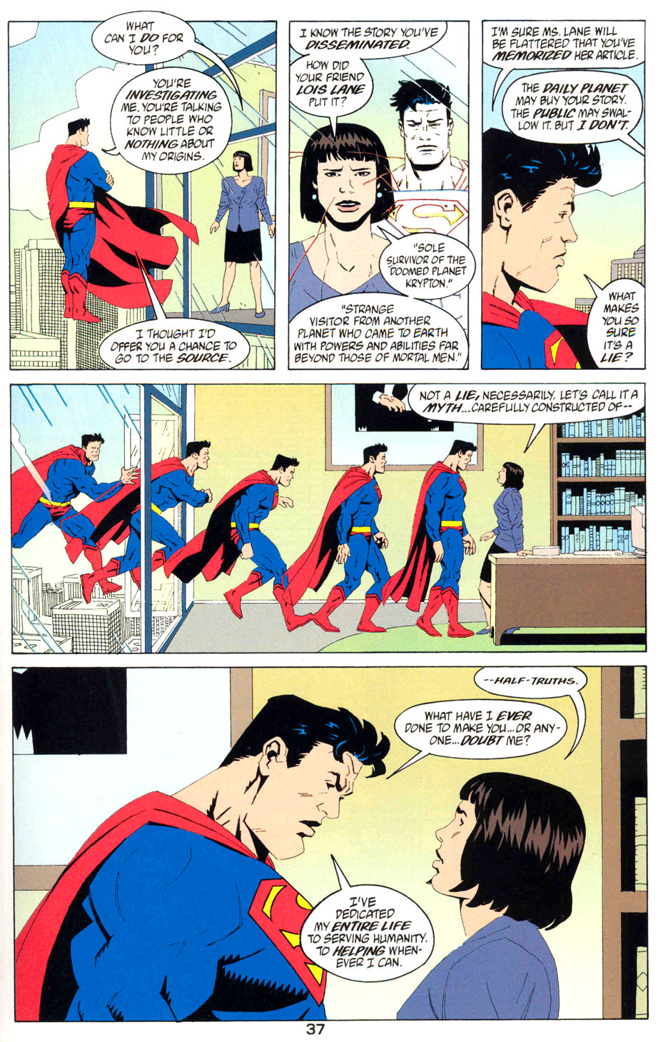 Read online Superman: The Kansas Sighting comic -  Issue #1 - 39