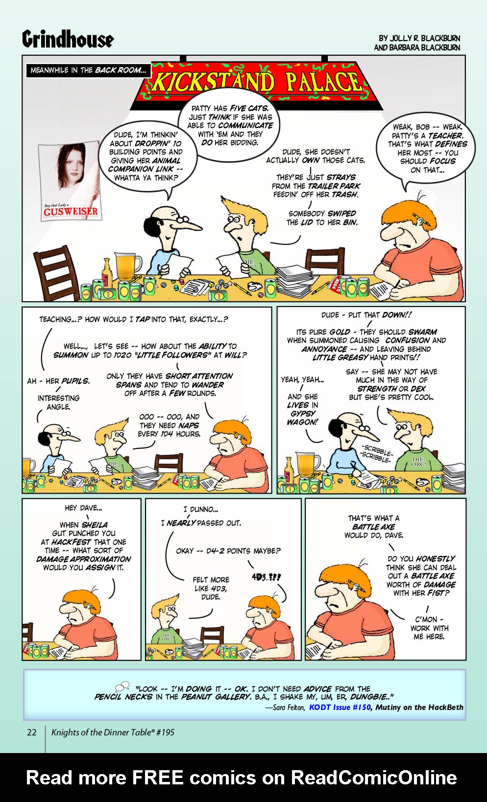 Read online Knights of the Dinner Table comic -  Issue #195 - 24