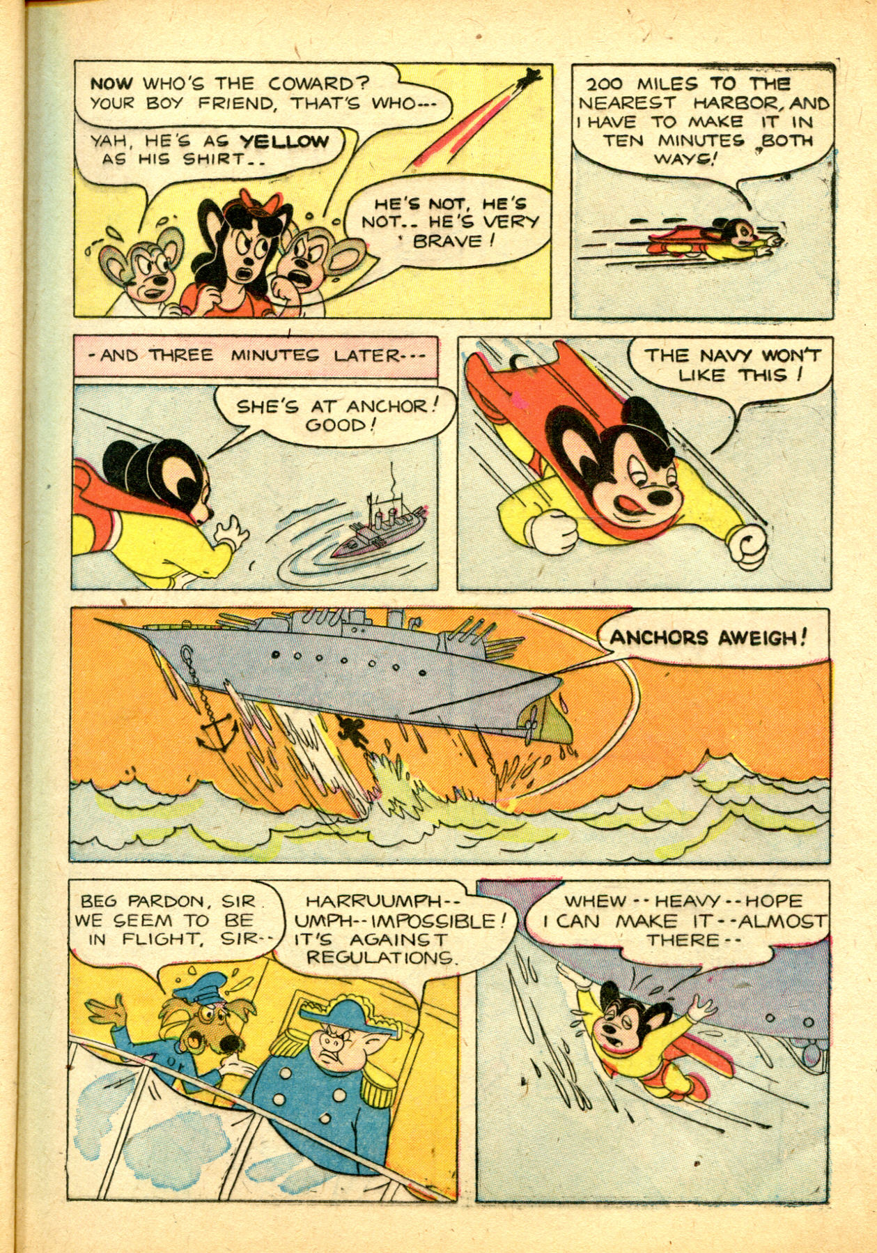 Read online Paul Terry's Mighty Mouse Comics comic -  Issue #39 - 17