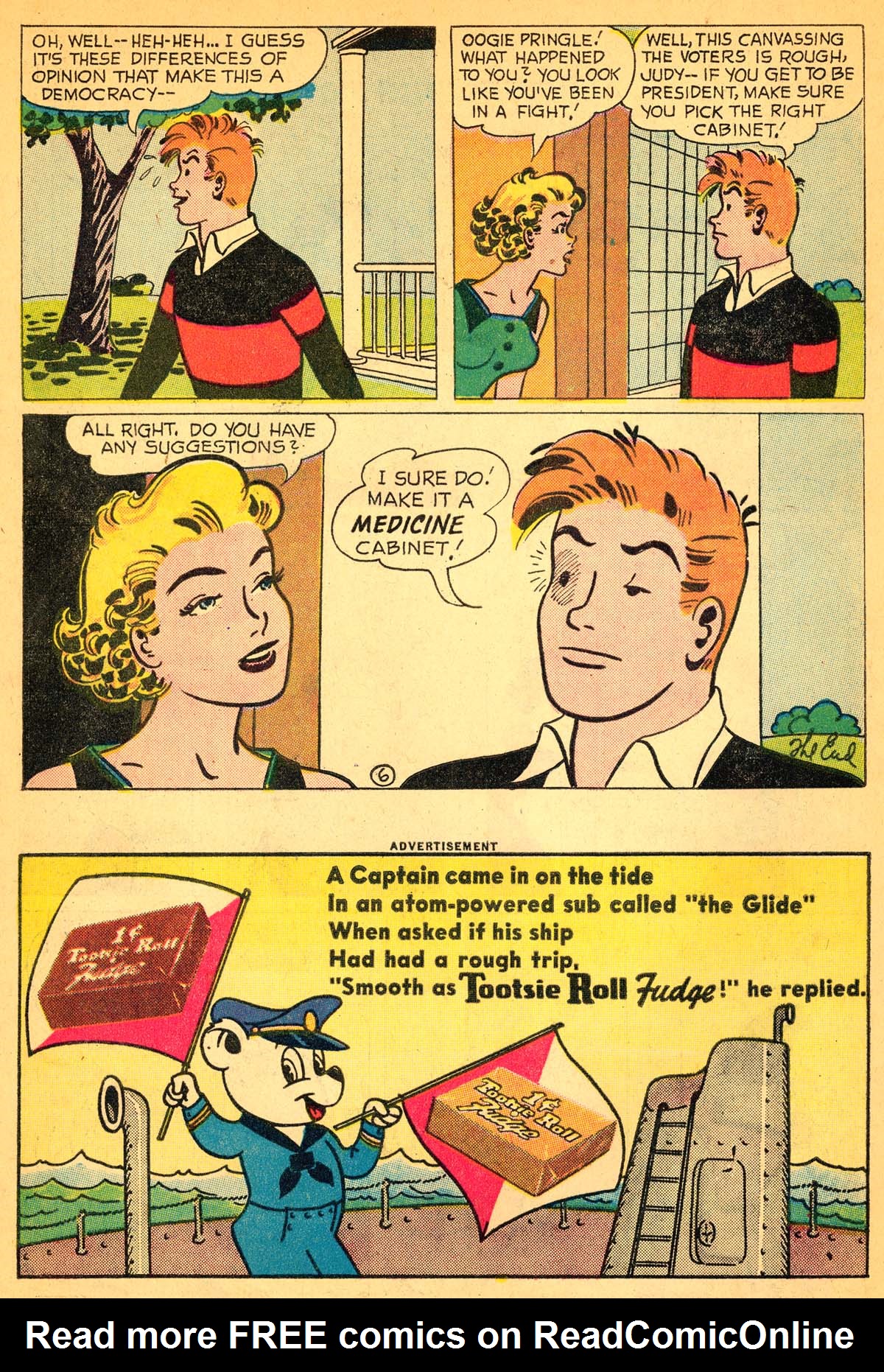 Read online A Date with Judy comic -  Issue #69 - 32