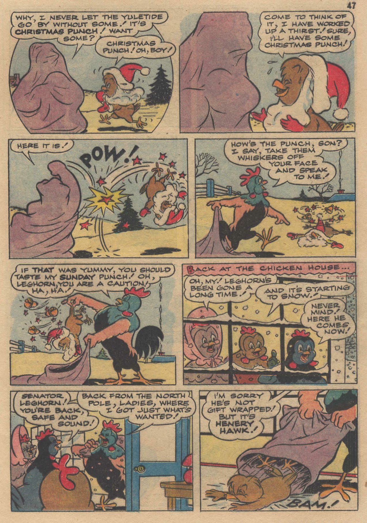 Read online Bugs Bunny's Christmas Funnies comic -  Issue # TPB 3 - 49