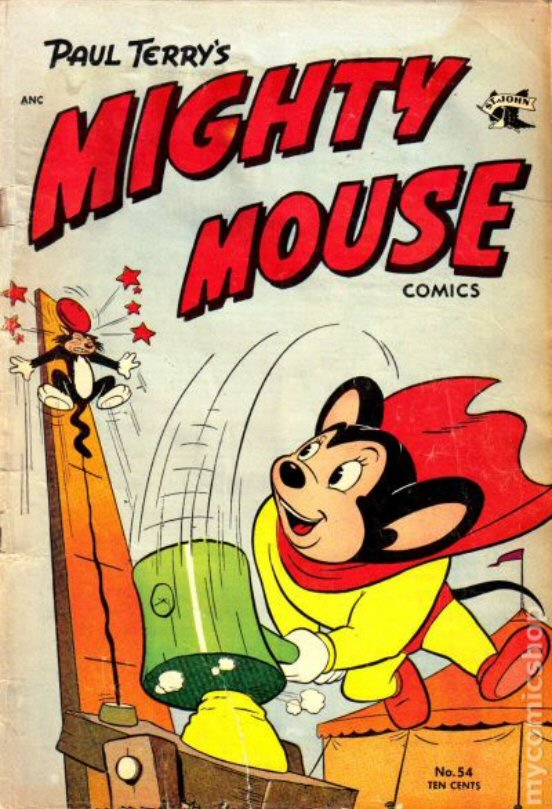 Read online Paul Terry's Mighty Mouse Comics comic -  Issue #54 - 1