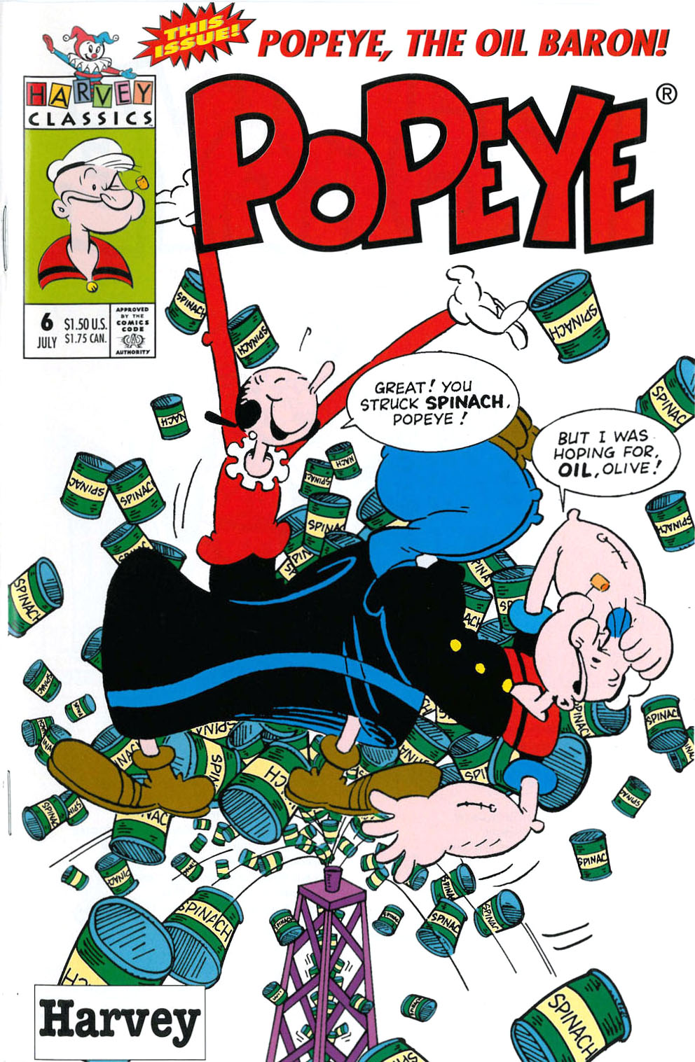 Read online Popeye (1993) comic -  Issue #6 - 1