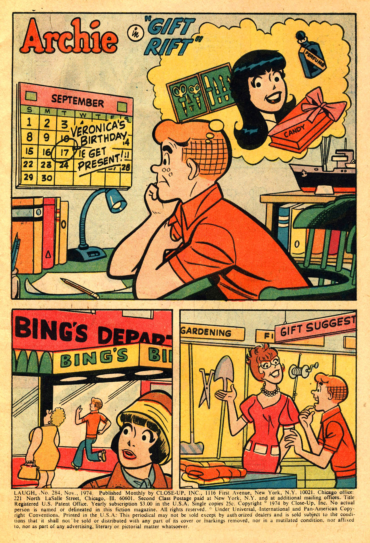 Read online Laugh (Comics) comic -  Issue #284 - 3