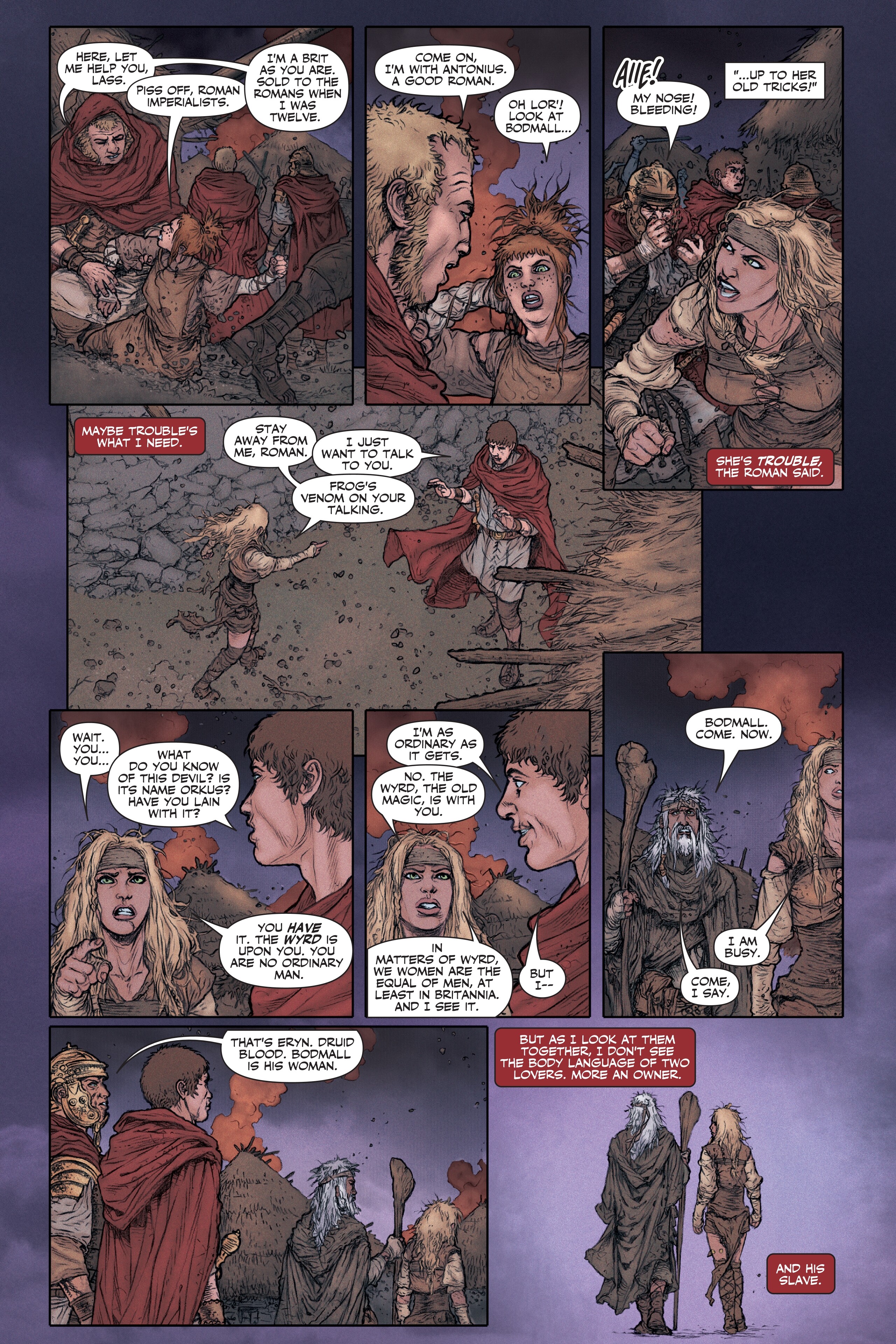 Read online Britannia comic -  Issue # _Deluxe Edition (Part 1) - 57