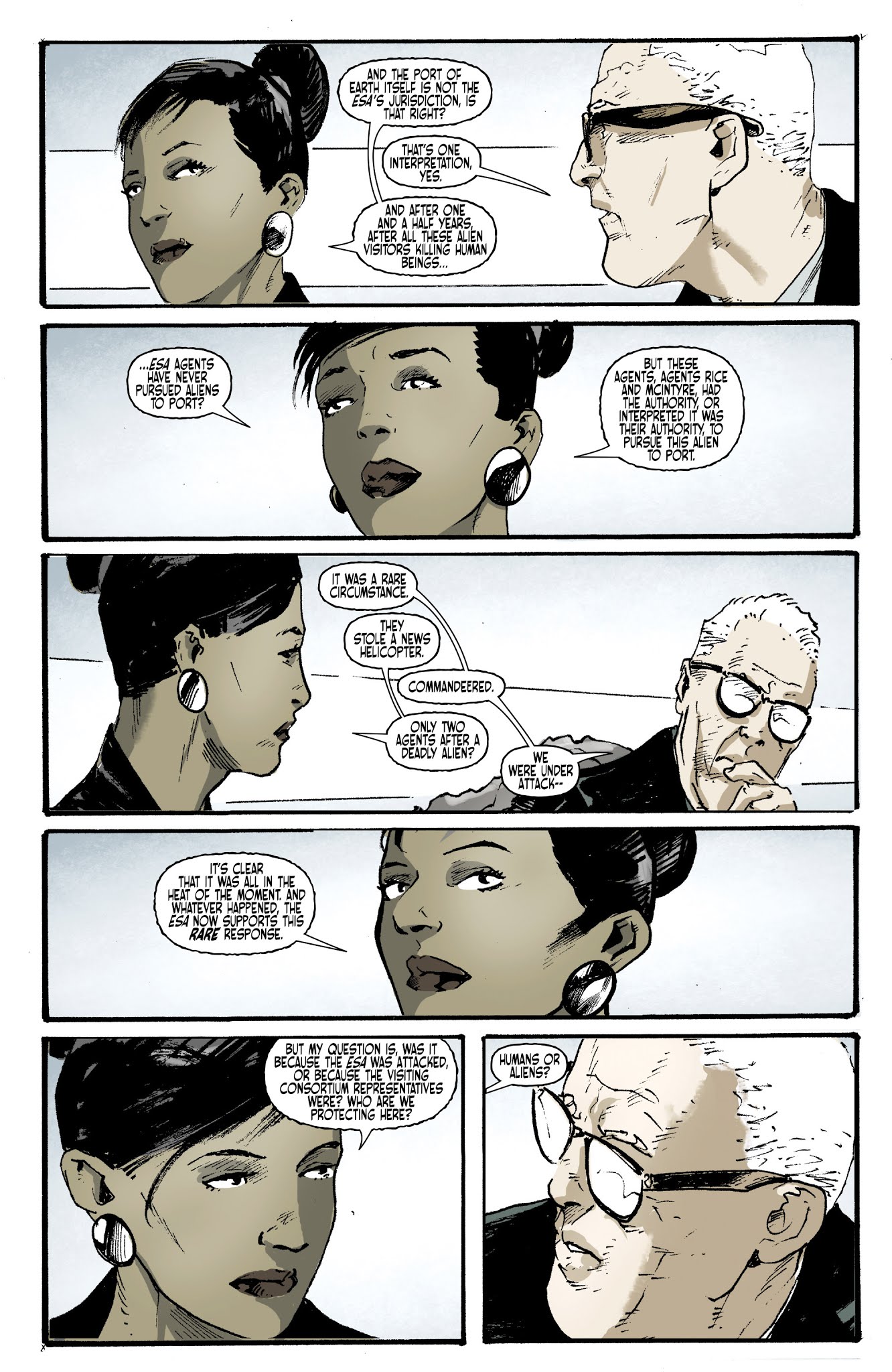 Read online Port of Earth comic -  Issue #7 - 7