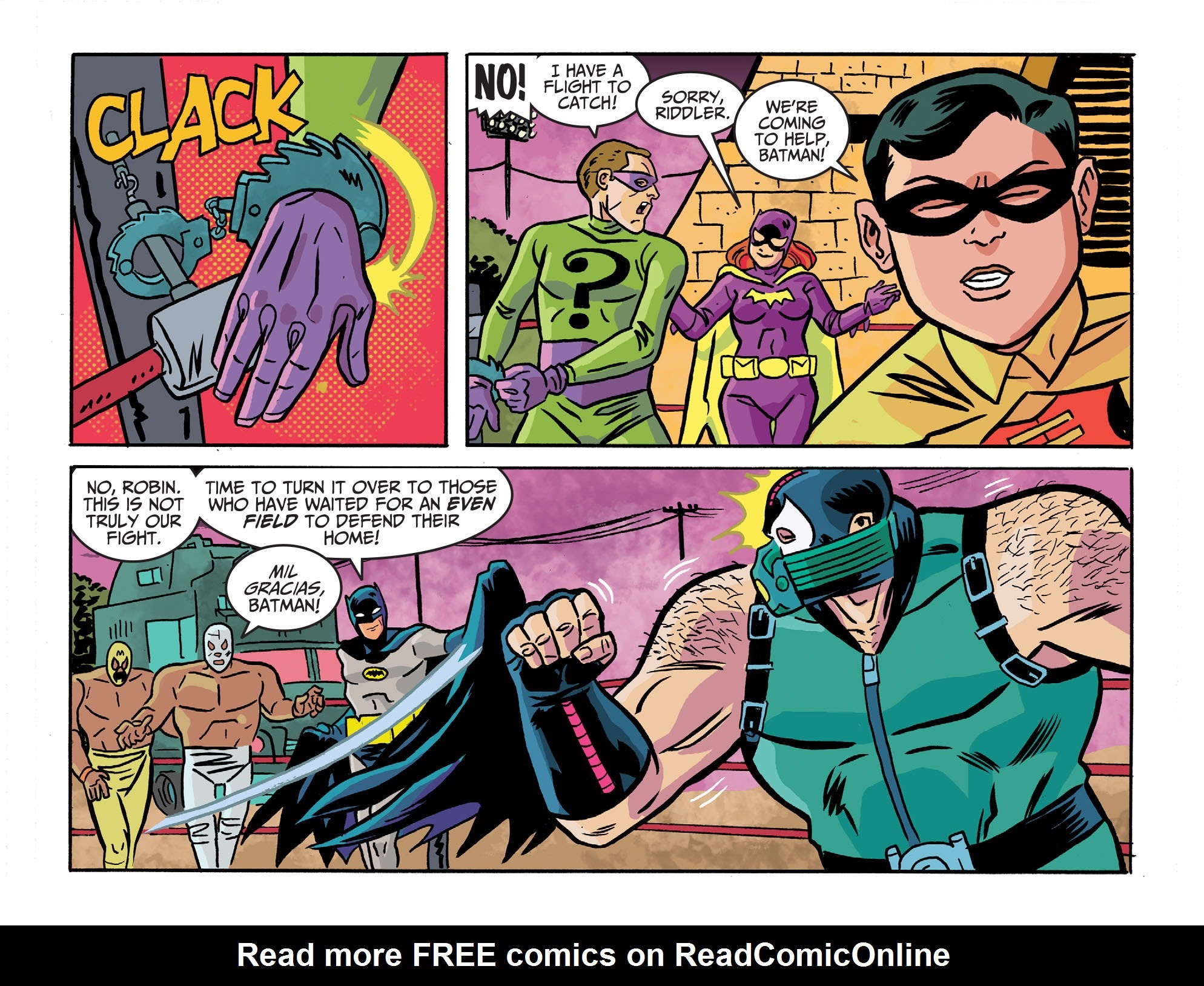 Read online Batman '66 [I] comic -  Issue #67 - 21