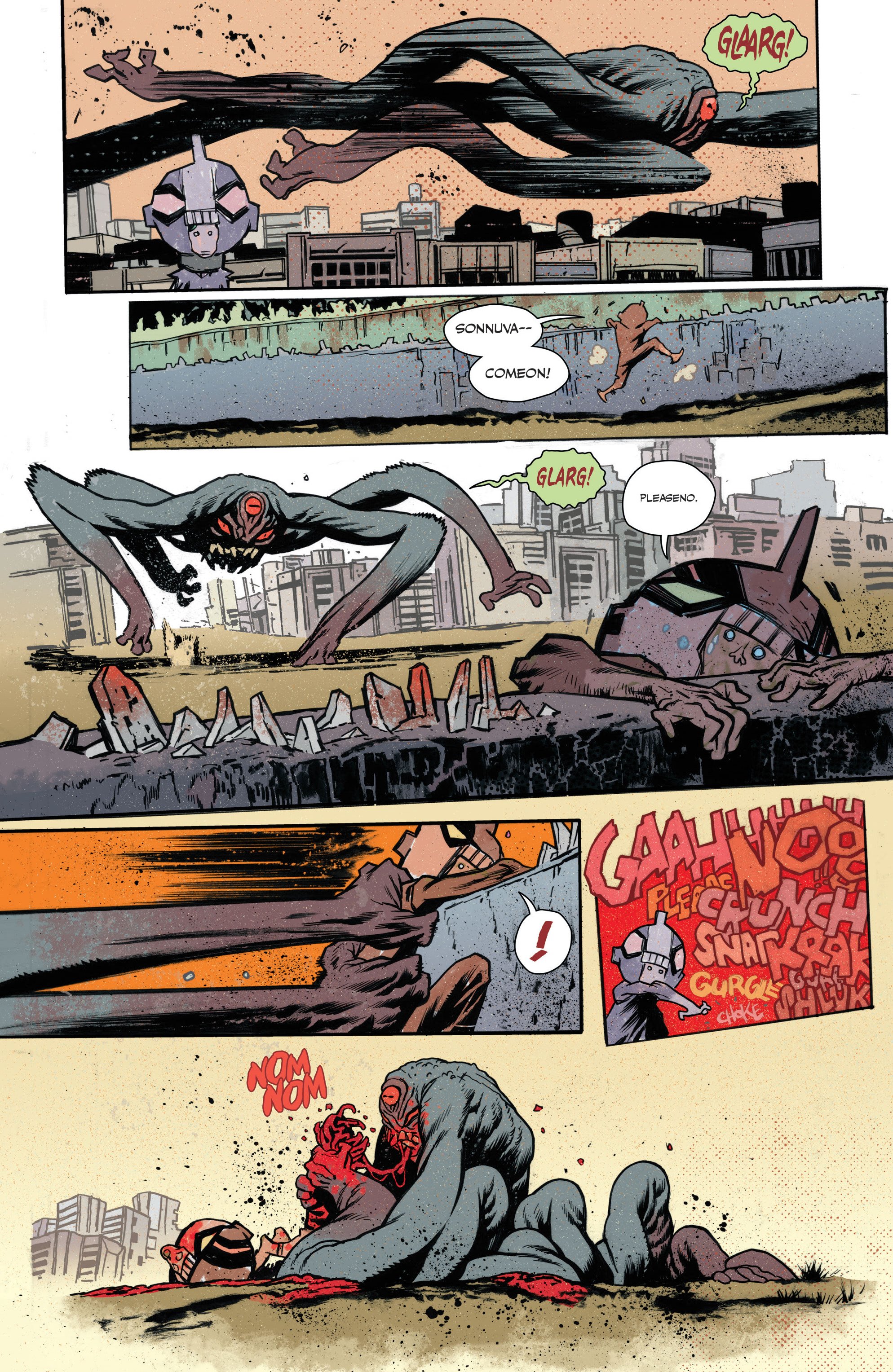 Read online Ultramega by James Harren comic -  Issue #3 - 28