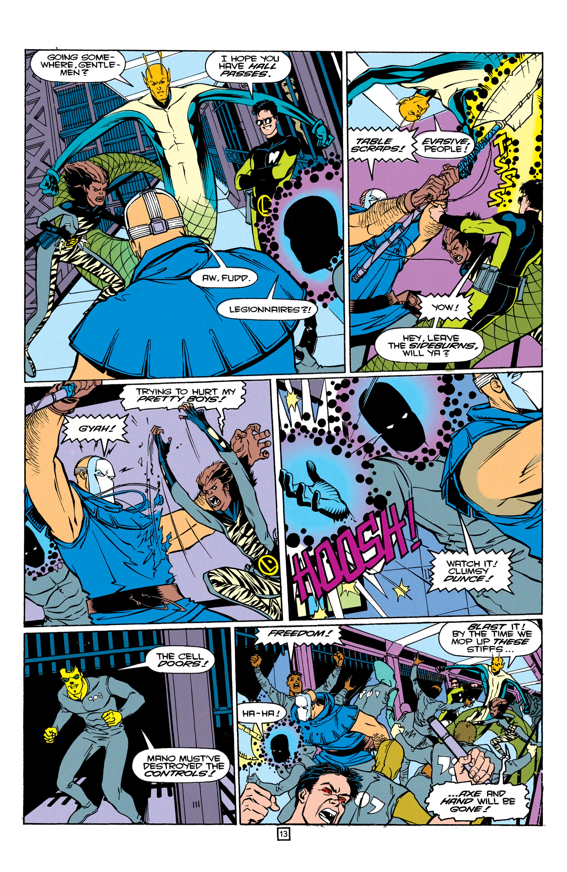 Read online Legionnaires comic -  Issue #4 - 14