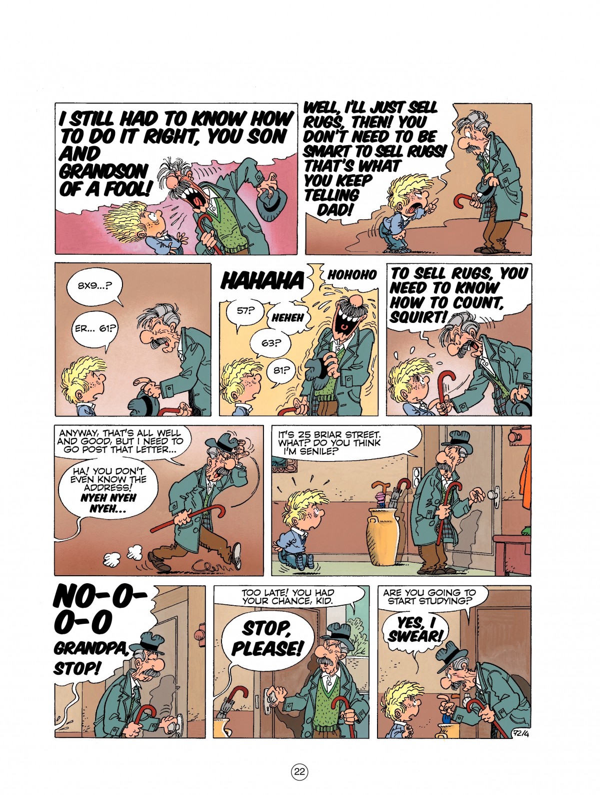 Read online Cedric comic -  Issue #4 - 22