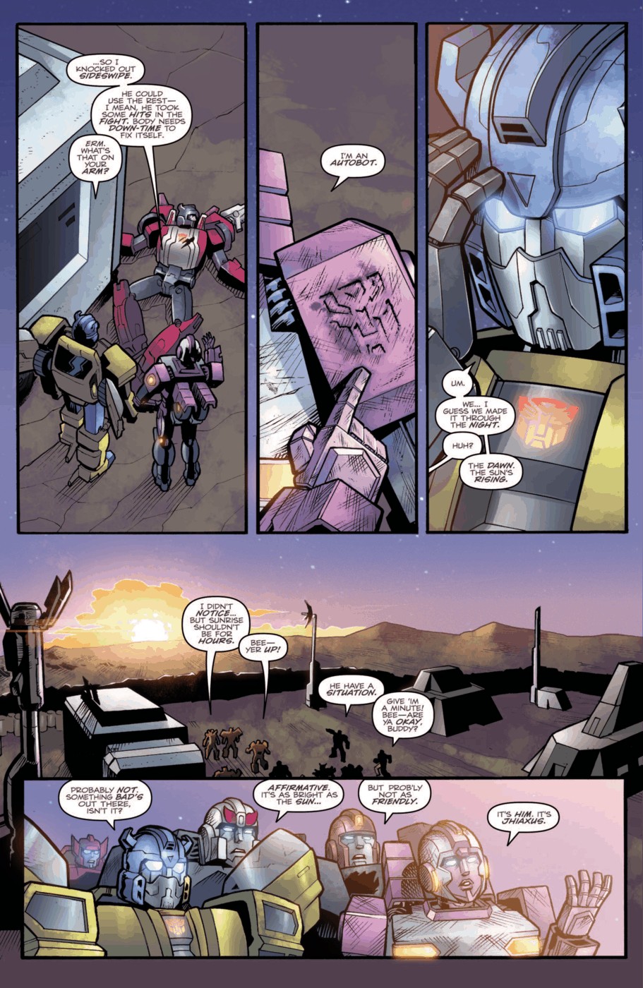 Read online Transformers: Robots In Disguise (2012) comic -  Issue #18 - 24