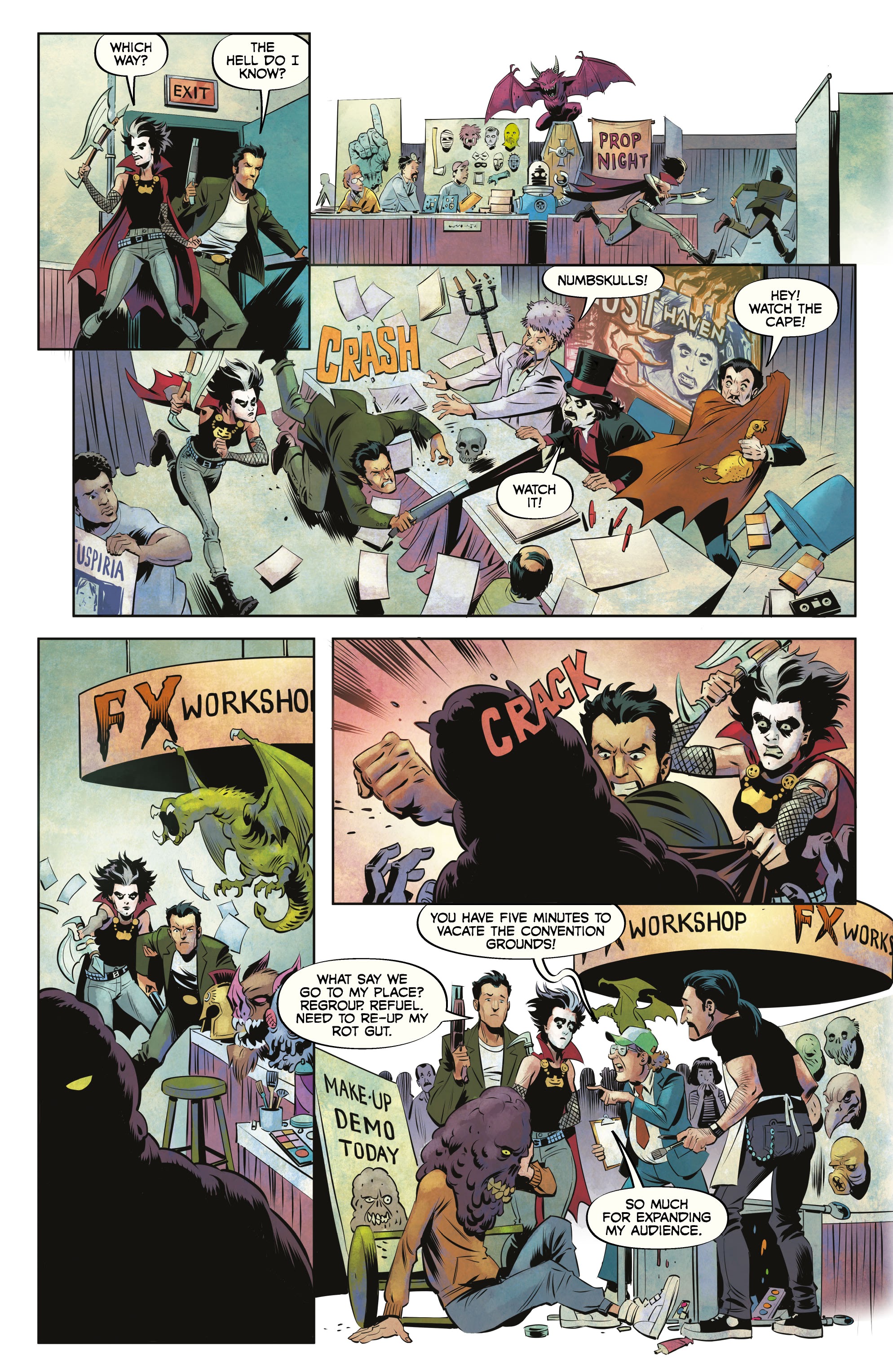 Read online Criminal Macabre/Count Crowley: From the Pit They Came comic -  Issue # Full - 7