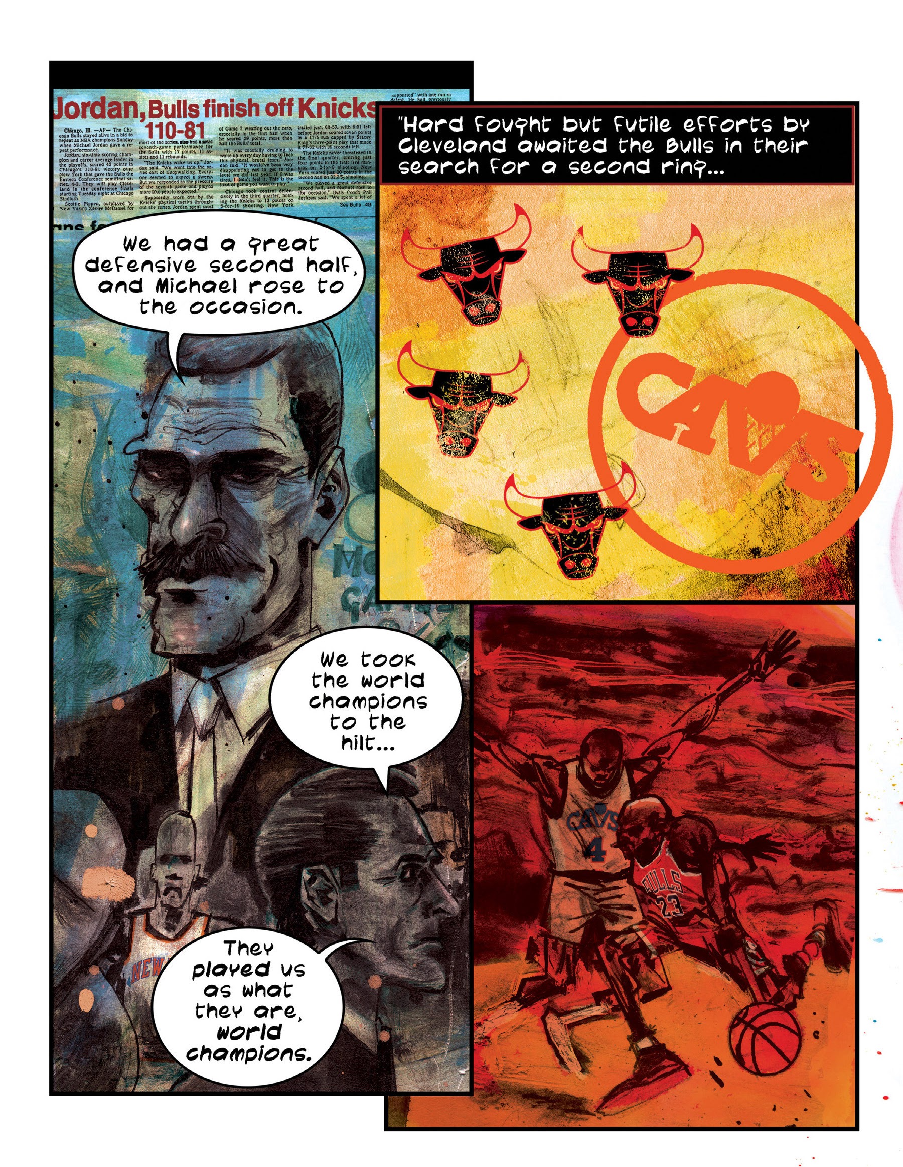Read online Michael Jordan: Bull On Parade comic -  Issue # TPB (Part 2) - 19
