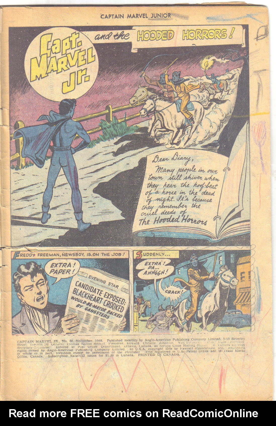Read online Captain Marvel, Jr. comic -  Issue #66 - 3