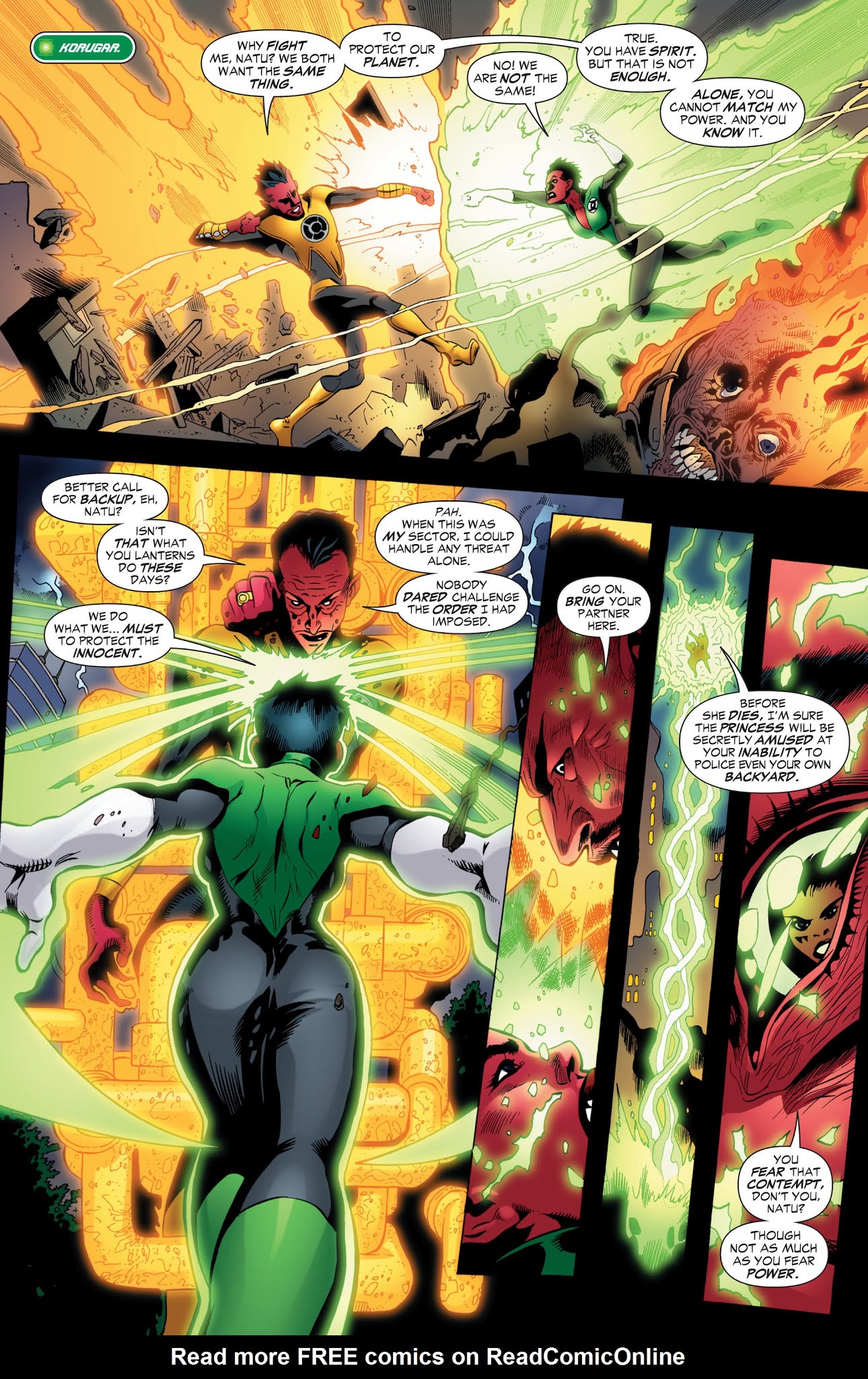 Read online Green Lantern (2005) comic -  Issue # _TPB 4 (Part 1) - 83