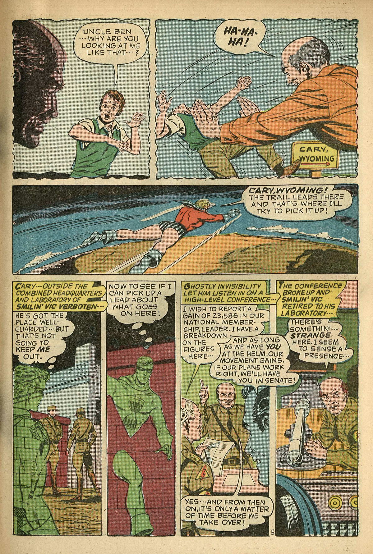 Read online Adventures Into The Unknown comic -  Issue #160 - 7