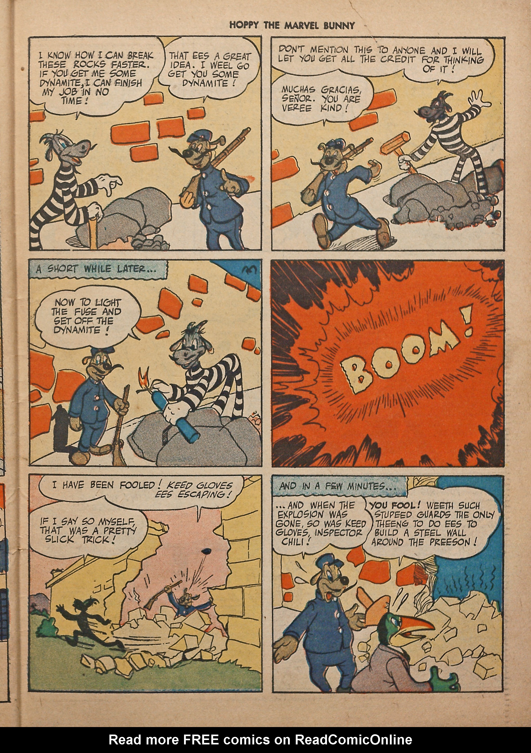 Read online Hoppy The Marvel Bunny comic -  Issue #12 - 39