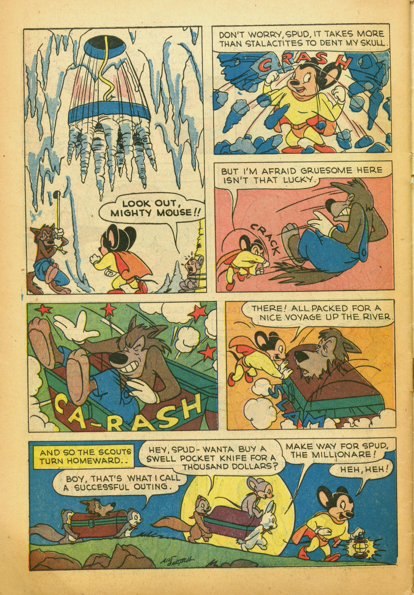Read online Paul Terry's Mighty Mouse Comics comic -  Issue #39 - 66