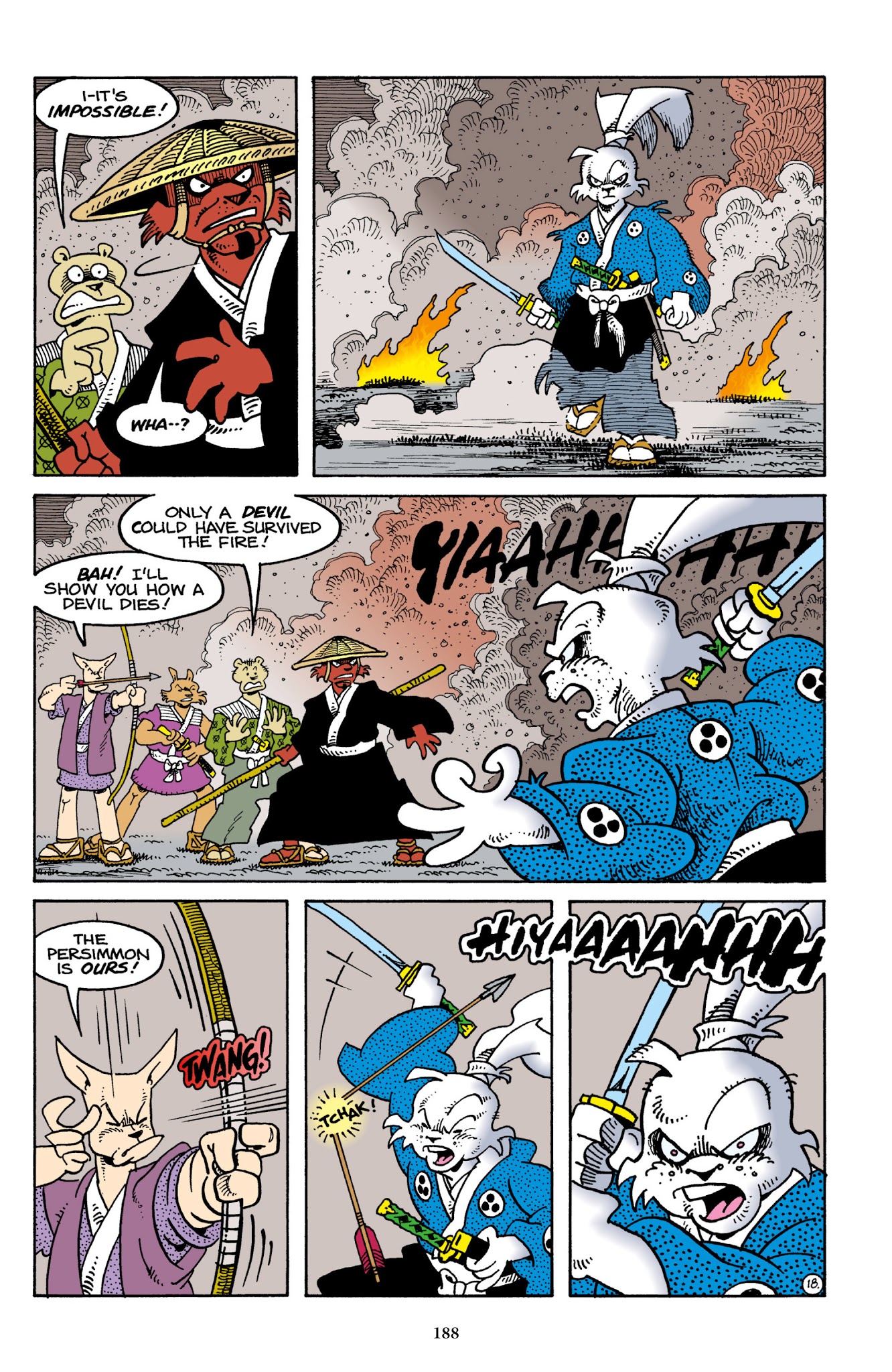 Read online The Usagi Yojimbo Saga comic -  Issue # TPB 2 - 188