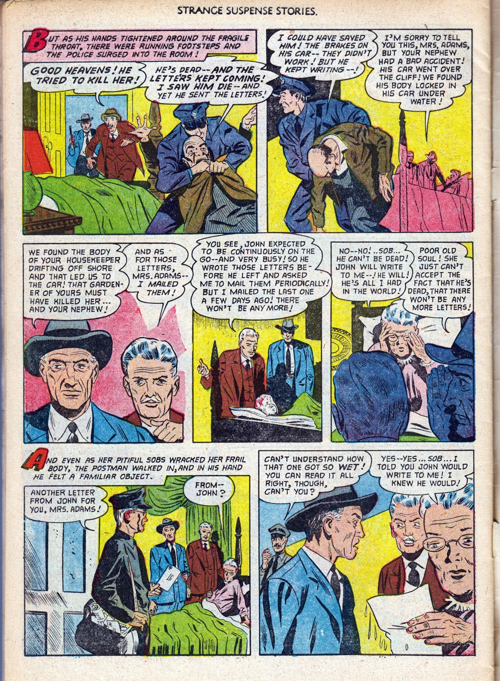 Read online Strange Suspense Stories (1952) comic -  Issue #5 - 34