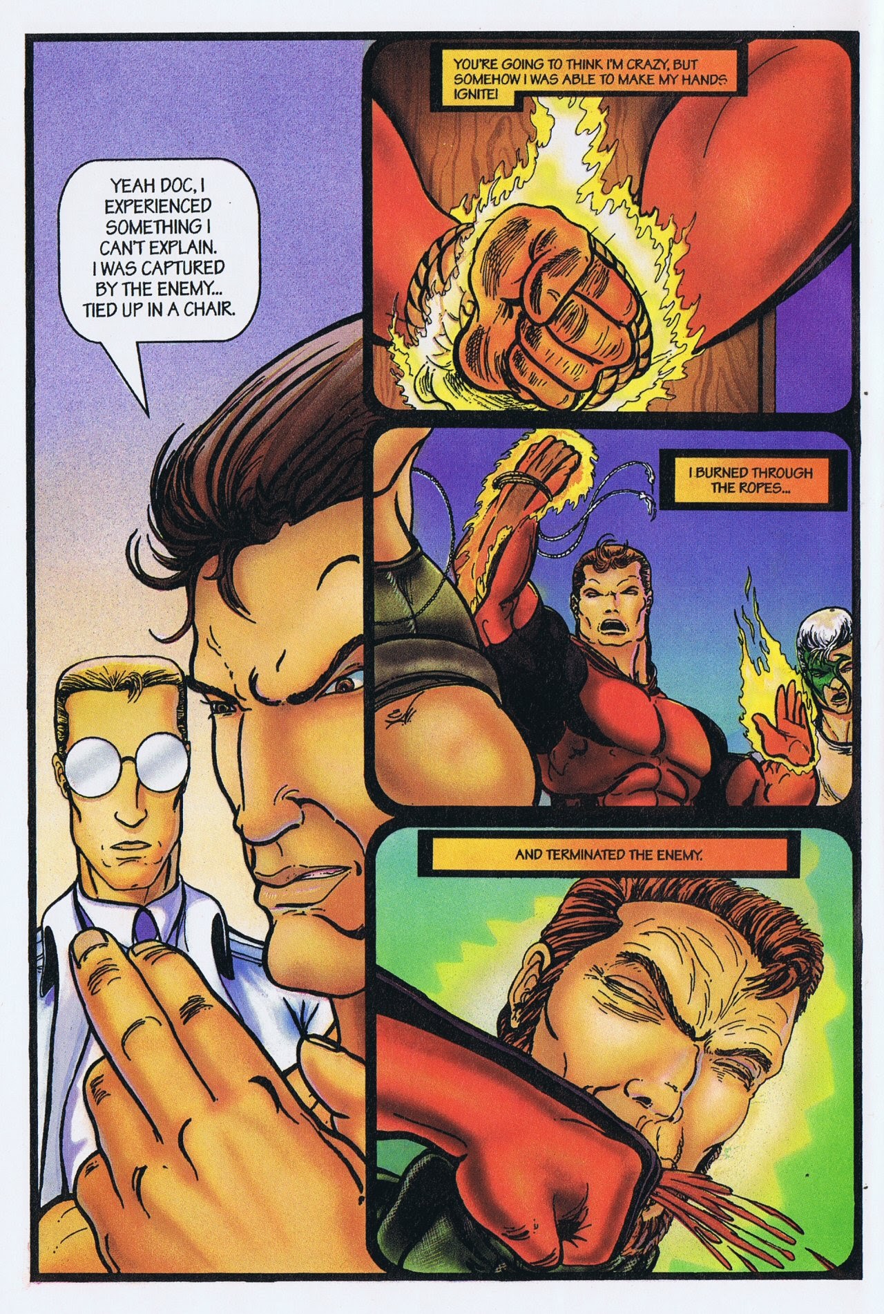 Read online Bloodfire comic -  Issue #3 - 6