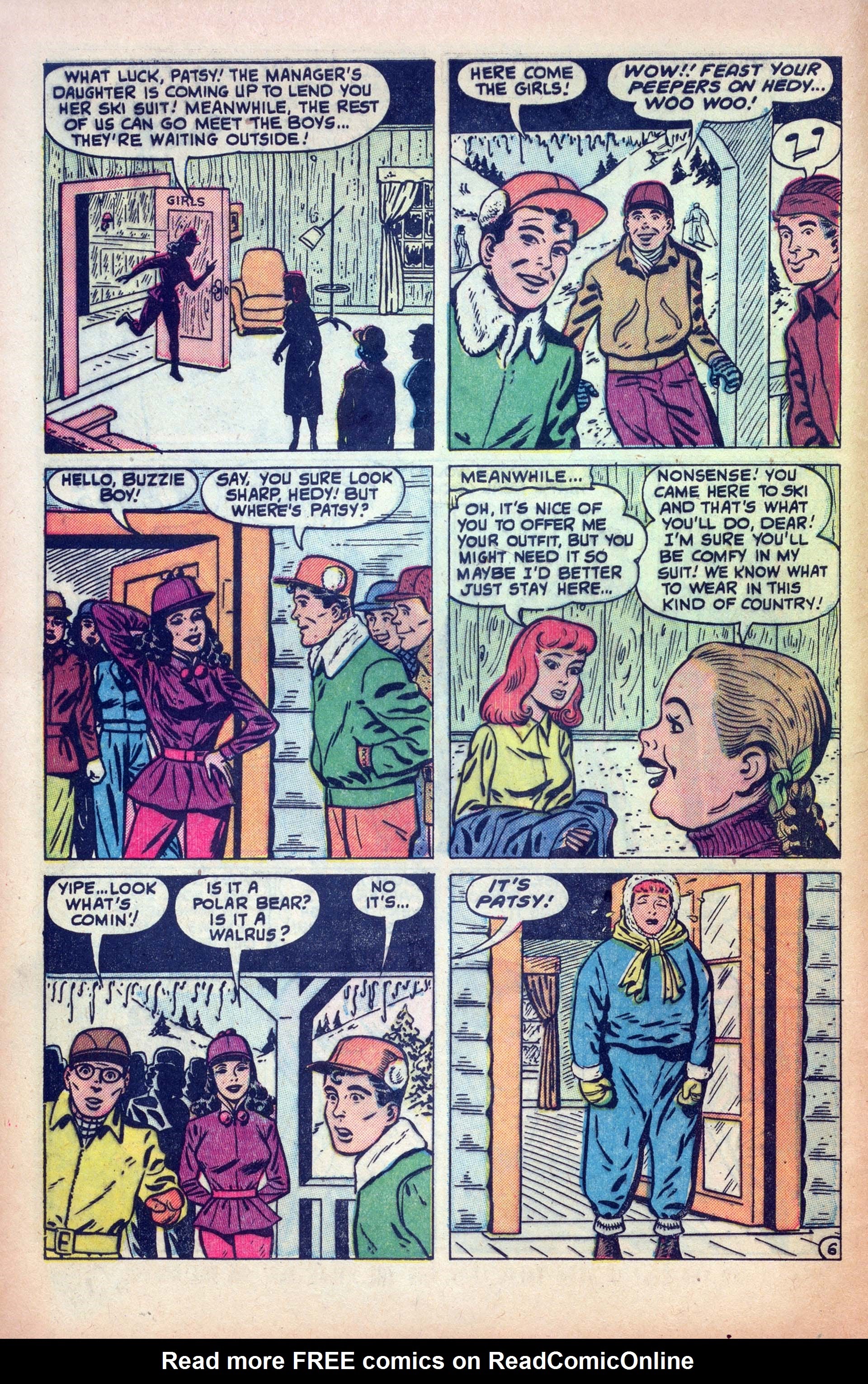 Read online Patsy and Hedy comic -  Issue #25 - 8