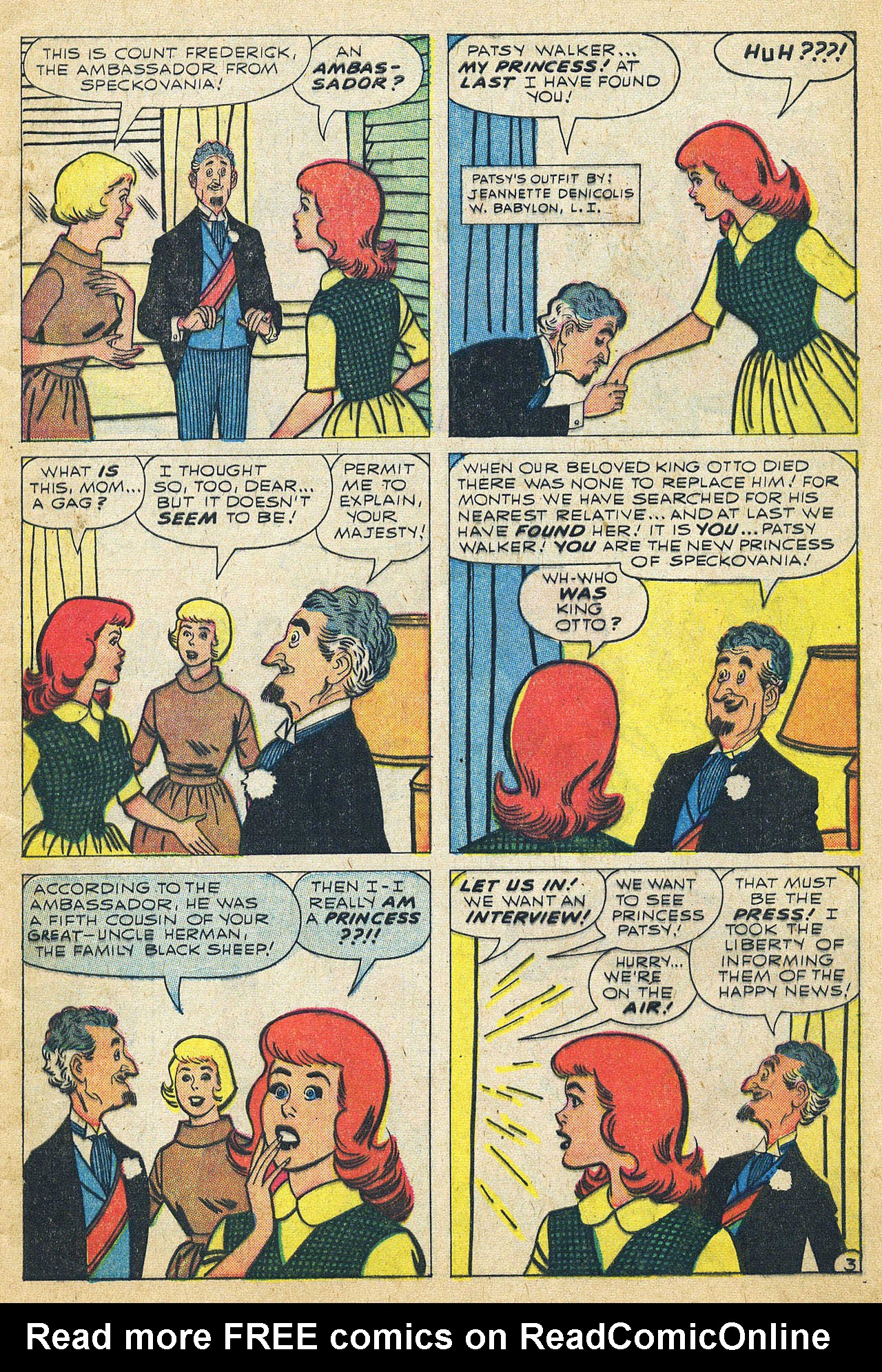 Read online Patsy Walker comic -  Issue #103 - 5