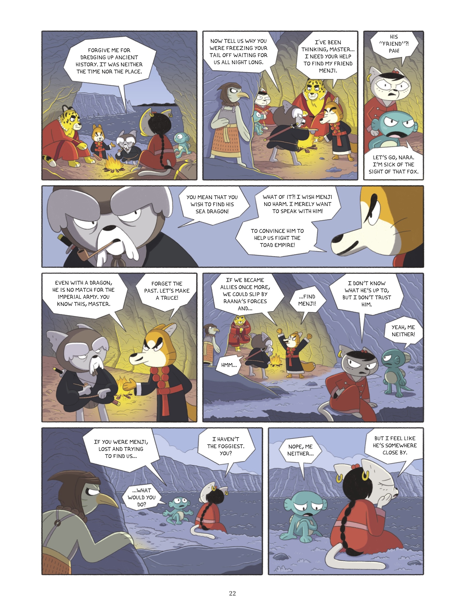 Read online Menji and the Ruins of Mount Mystery comic -  Issue # Full - 22