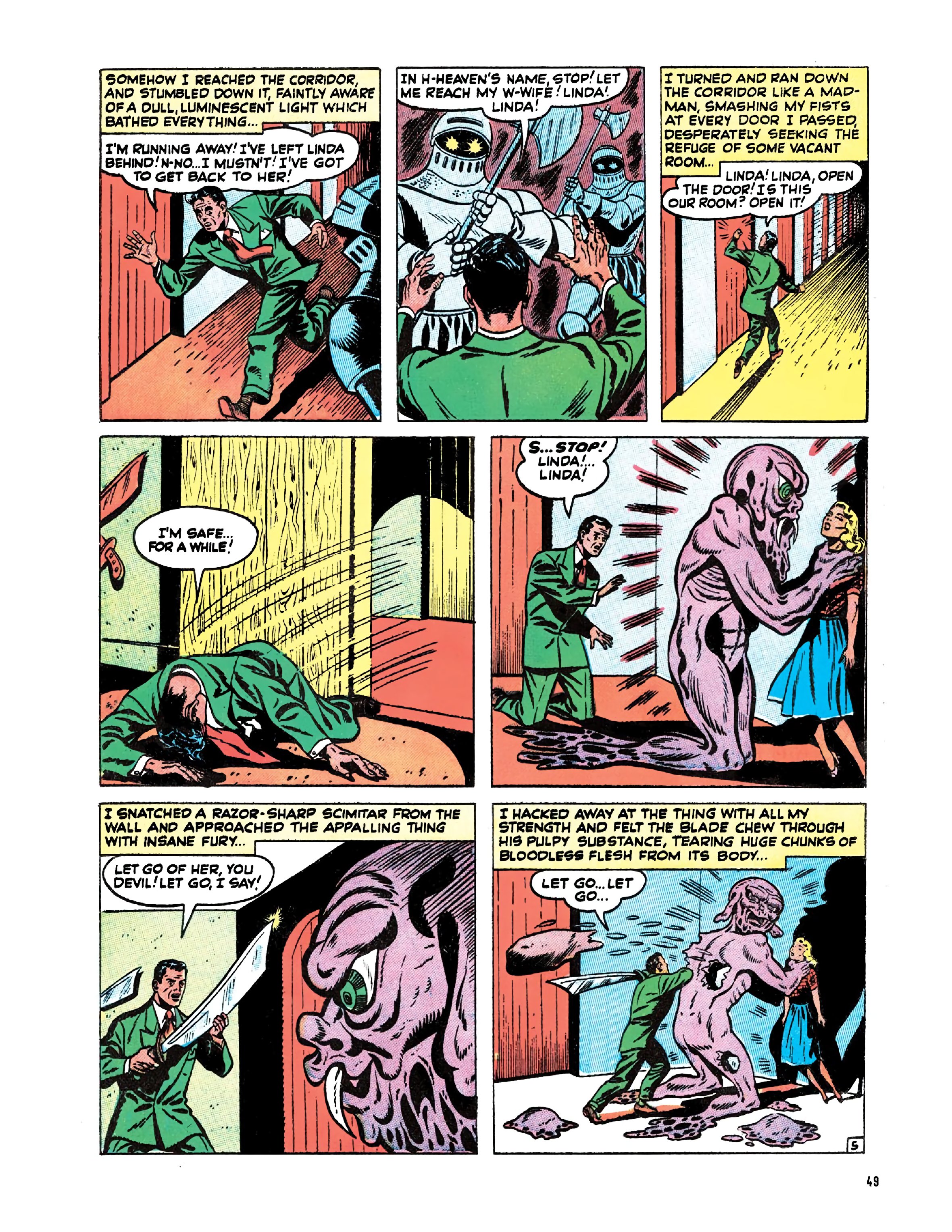 Read online Atlas Comics Library: Adventures Into Terror comic -  Issue # TPB (Part 1) - 70