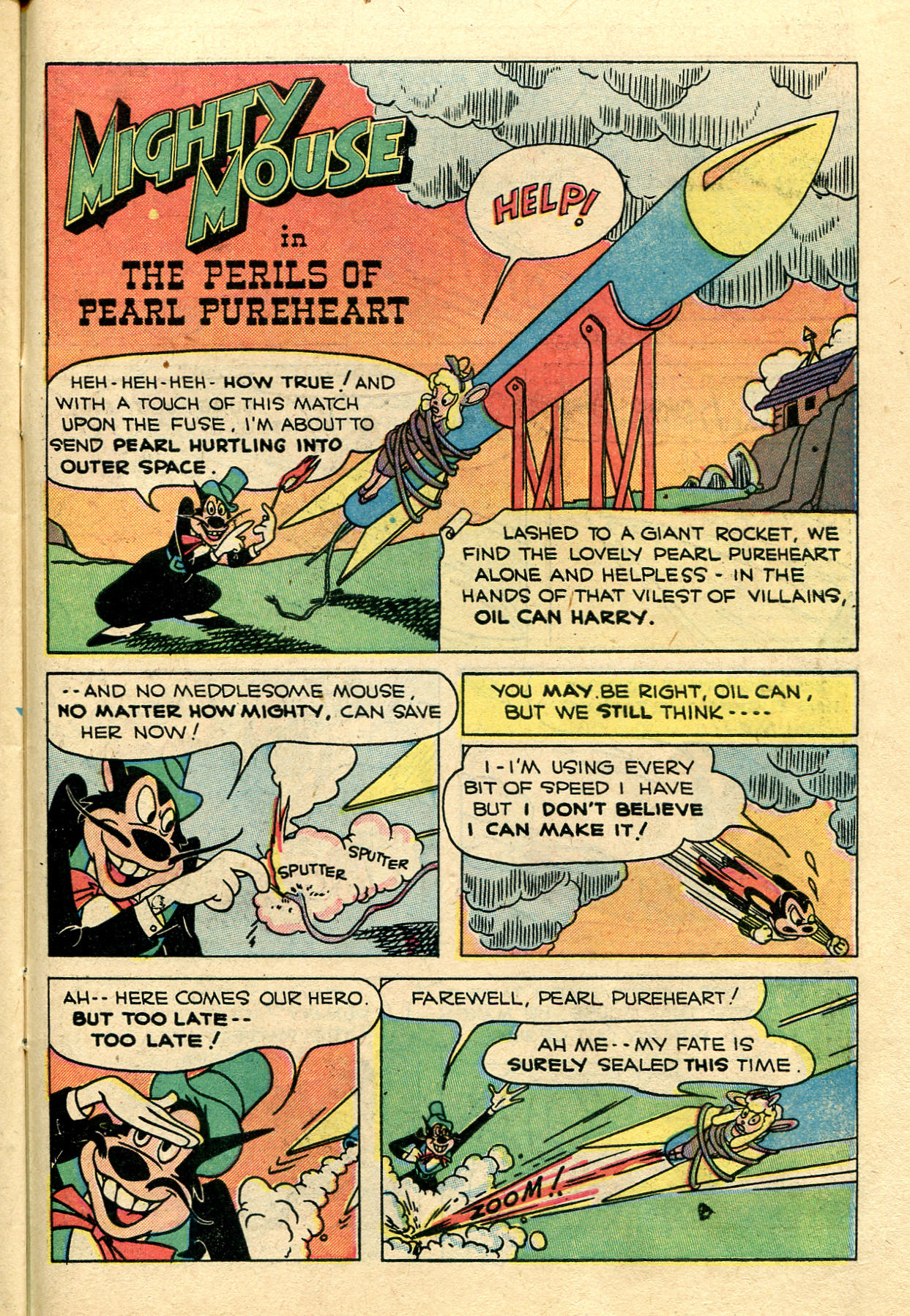 Read online Paul Terry's Mighty Mouse Comics comic -  Issue #21 - 43