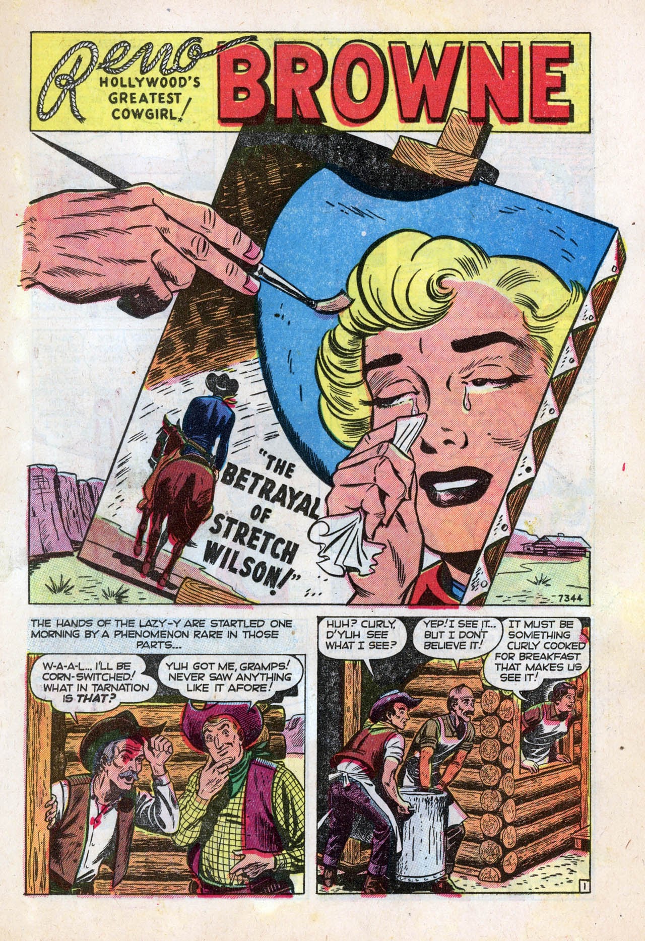 Read online Reno Browne, Hollywood's Greatest Cowgirl comic -  Issue #50 - 13